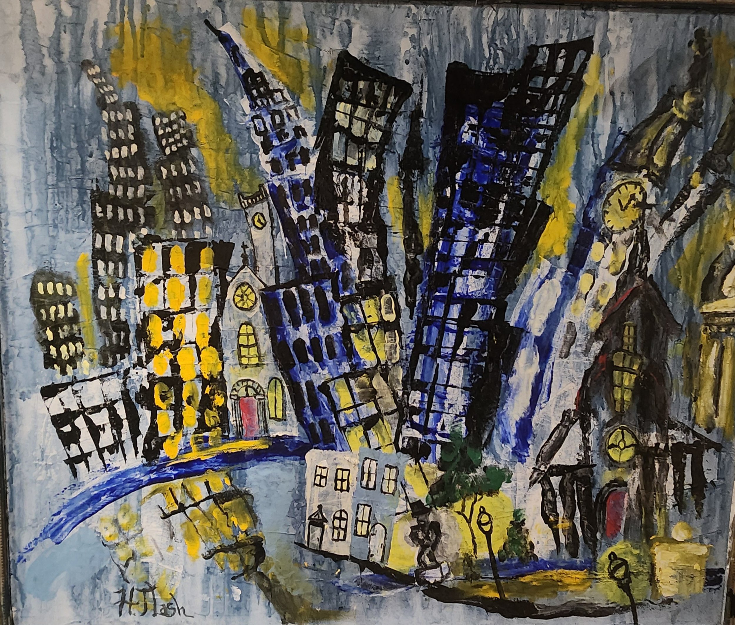 Blues City 30x24 oil&acrylic $350.jpg