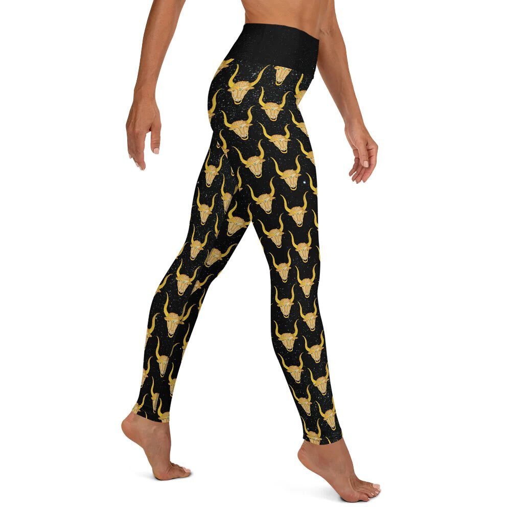 Happy Taurus Season! It&rsquo;s a season of awakening all of your senses and getting in your body- these Taurus yoga pants will help you stretch and move!