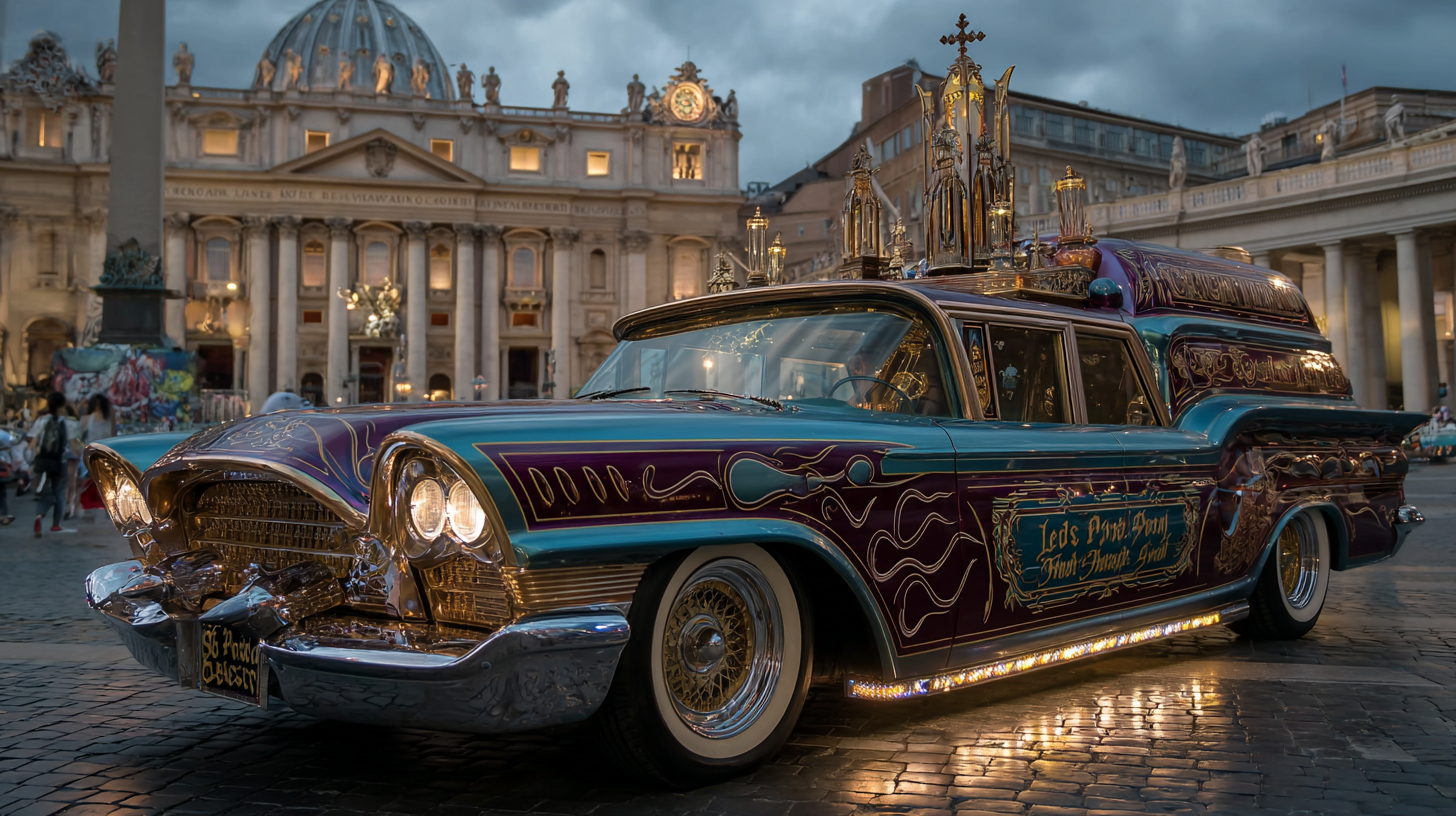 maddoginsf_A_wild_futuristic_Pope_Mobile_parked_in_front_of_t_b4f9fddf-baa9-45f9-8d05-049d8056b952_2.png