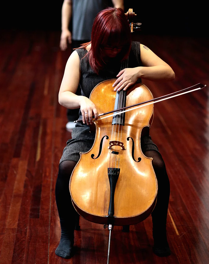 Judith Hamann is a cellist from Melbourne, Australia. Her performance practice stretches across various genres encompassing elements of improvised, art, experimental, and popular music. Currently her work is focused on expressions of immersion and saturation: explored through durational, spatialised and electroacoustic approaches to sound, as well as an examination of psycho-physical materials and manifestation of 'shaking'. Judith has studied contemporary repertoire with cellists including Charles Curtis and Séverine Ballon, as well as developing a strong practice in improvisation and sonic arts through collaborative projects both in Australia and internationally. She has worked with artists and ensembles including Oren Ambarchi, ELISION ensemble, Dennis Cooper, Arnold Dreyblatt, Maya Dunietz, Jürg Frey, Graham Lambkin, Alvin Lucier, Sejiro Murayama, Toshimaru Nakamura, The Necks, NYID, Michael Pisaro, Ilan Volkov, Tashi Wada, and La Monte Young. Judith is a member of Golden Fur, Hammers Lake, SYSTEM (with Anthea Caddy), The Argonaut String Quartet, and a duo project with Rosalind Hall. She has performed widely with festivals including Tectonics (Glasgow, Adelaide, Tel Aviv, Athens), UnSound (NYC), Musikprotocol (Graz), The Now Now (Sydney), BIFEM (Bendigo), Dark Mofo (Hobart), Tokyo Experimental Festival, SiDance Festival (Seoul), and Liquid Architecture (AU). Other performance highlights include improvised or repertoire presentations at Cafe Oto (London), Issue Project Room (NYC), Dia Art Foundation (NYC), Steim Institute (Amsterdam), Logos Foundation (Ghent), LaSalle University (Singapore), SuperDeluxe (Tokyo), O’ Gallery (Milan) and Tempo Reale (Florence).