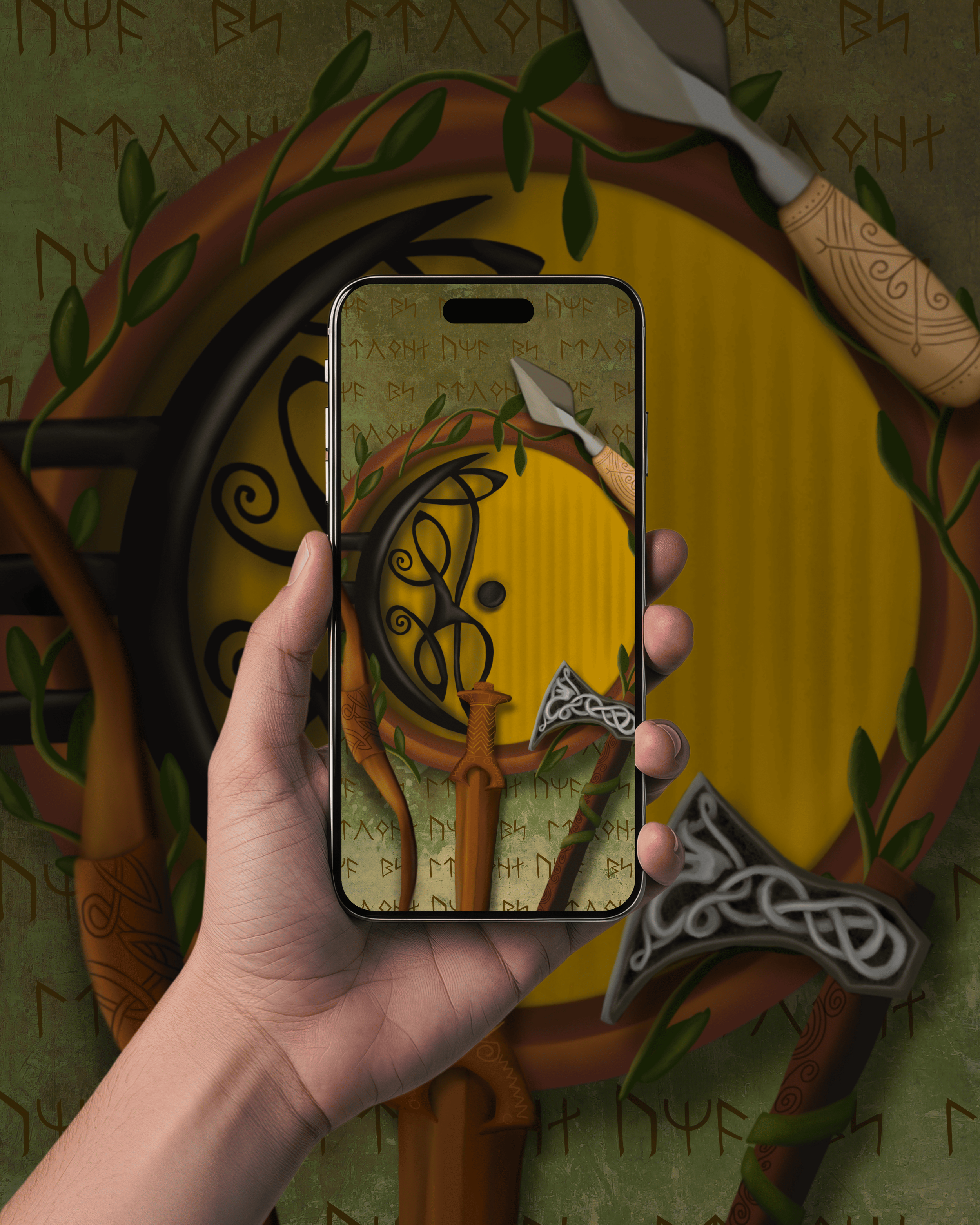 Fellowship of the Trowel – And My Trowel Wallpaper