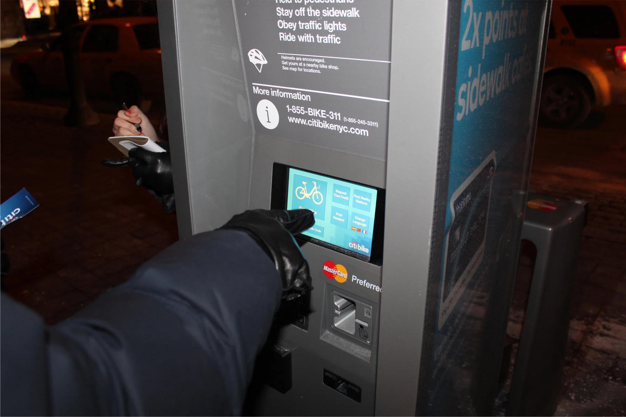 citi bike kiosk near me