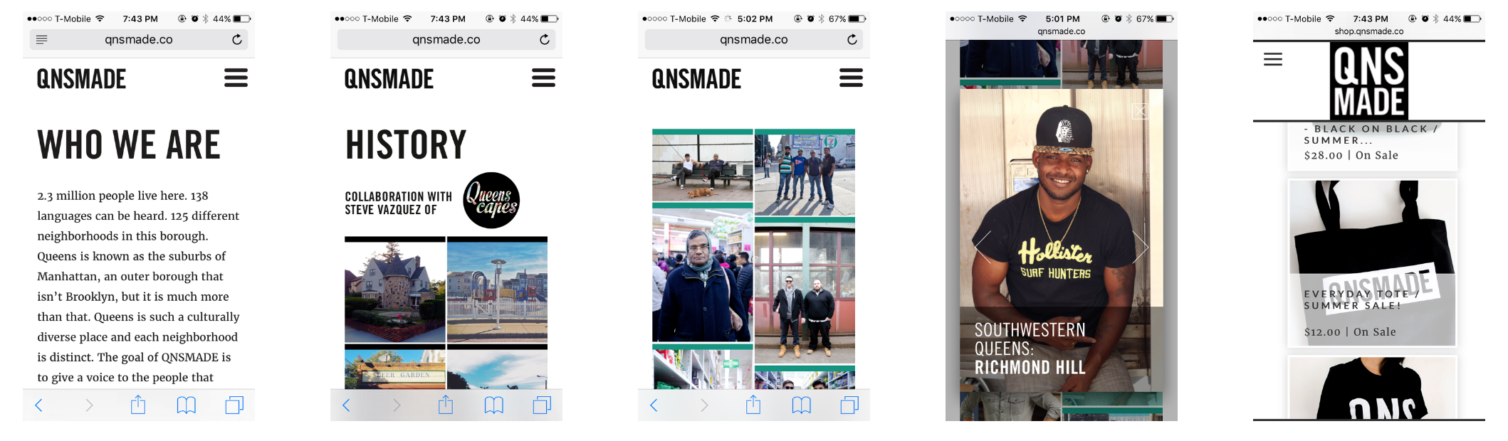 QNSMADE.CO: The mobile responsive website