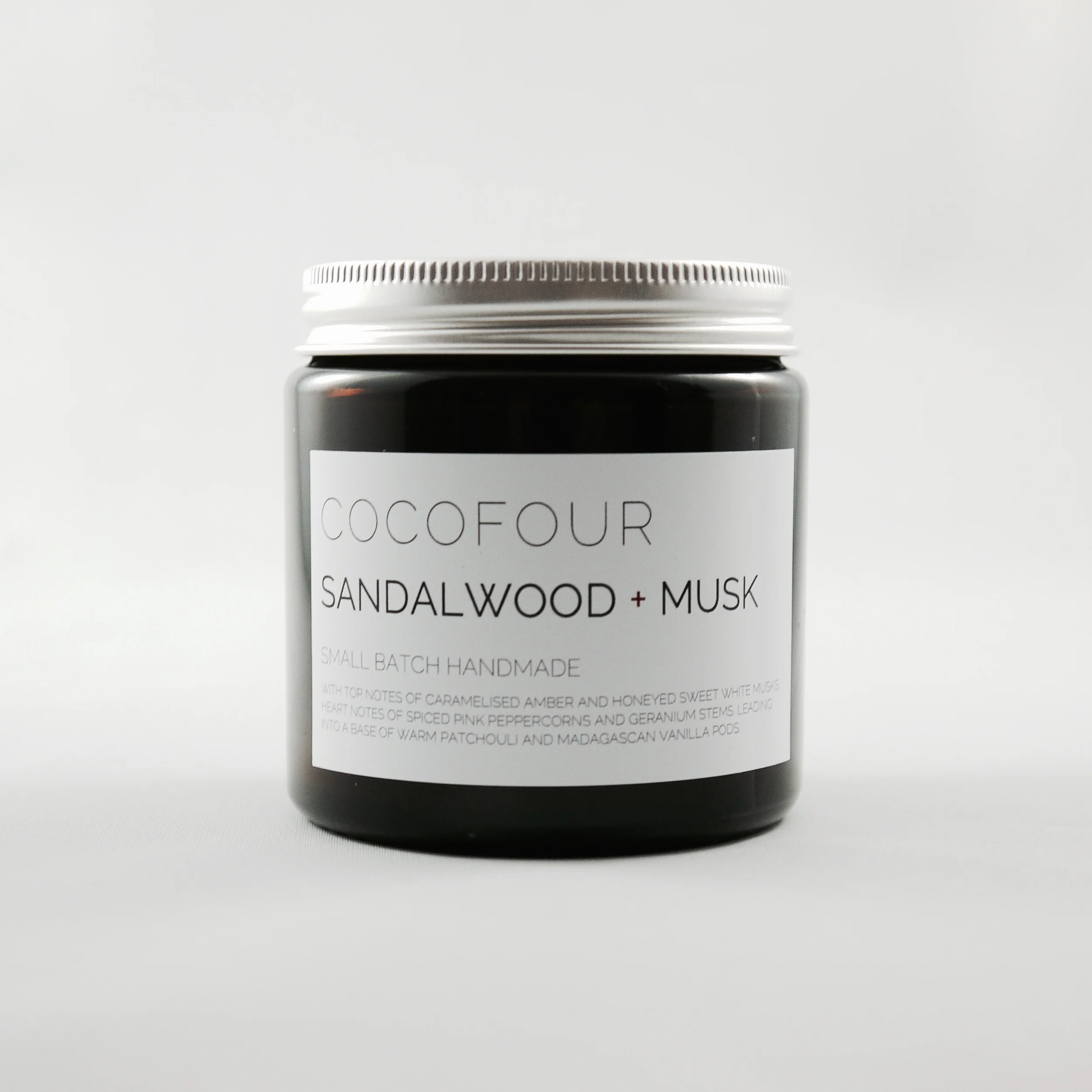 COCOFOUR luxury soy apothecary candles handmade in the UK