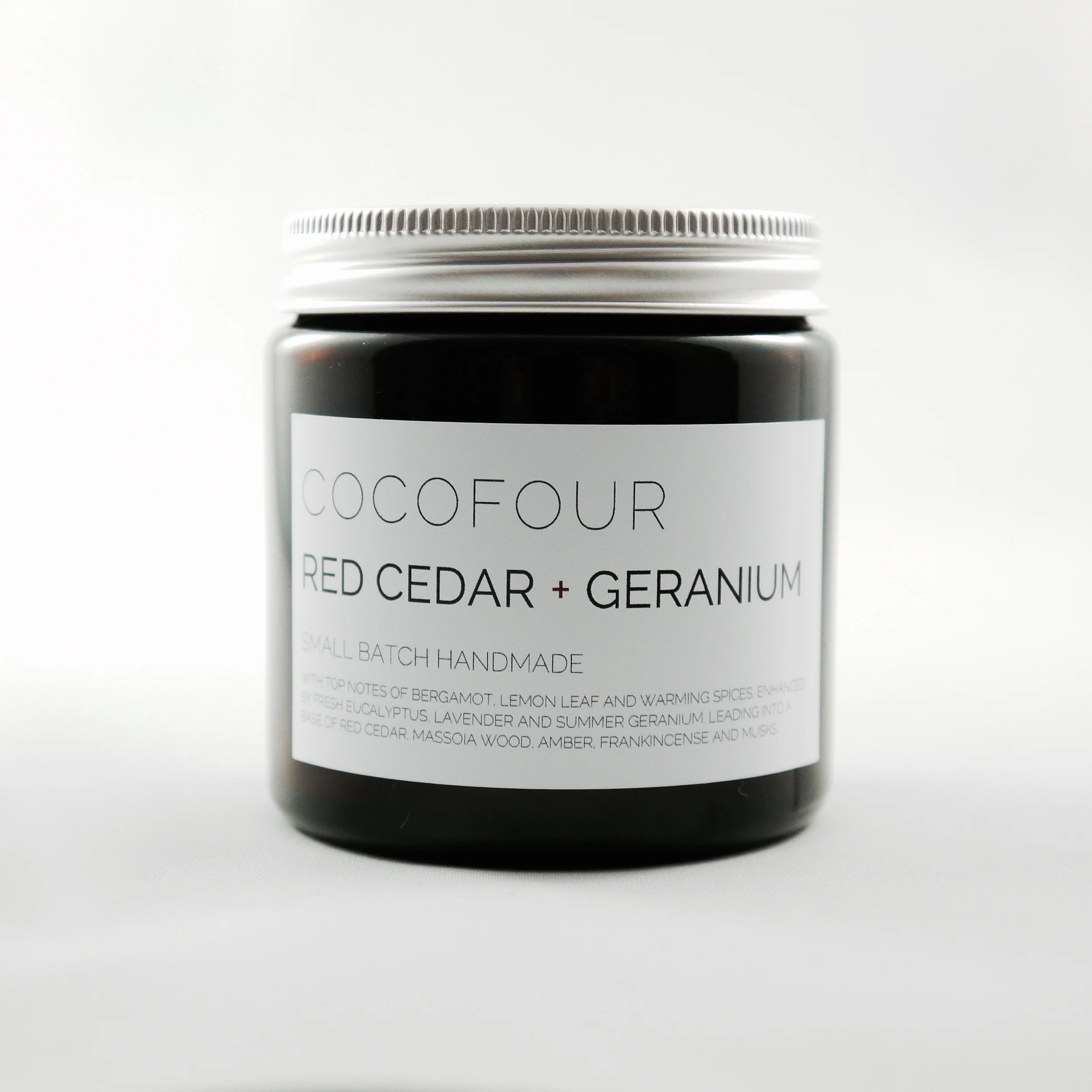COCOFOUR luxury soy apothecary candles handmade in the UK