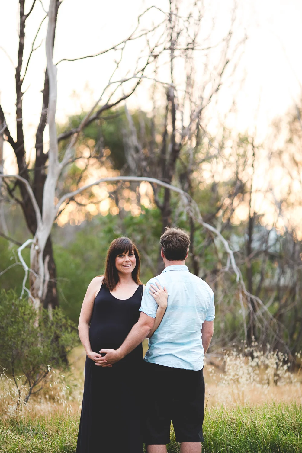 Melbourne maternity photography sunset session | Laura Coutts Photography