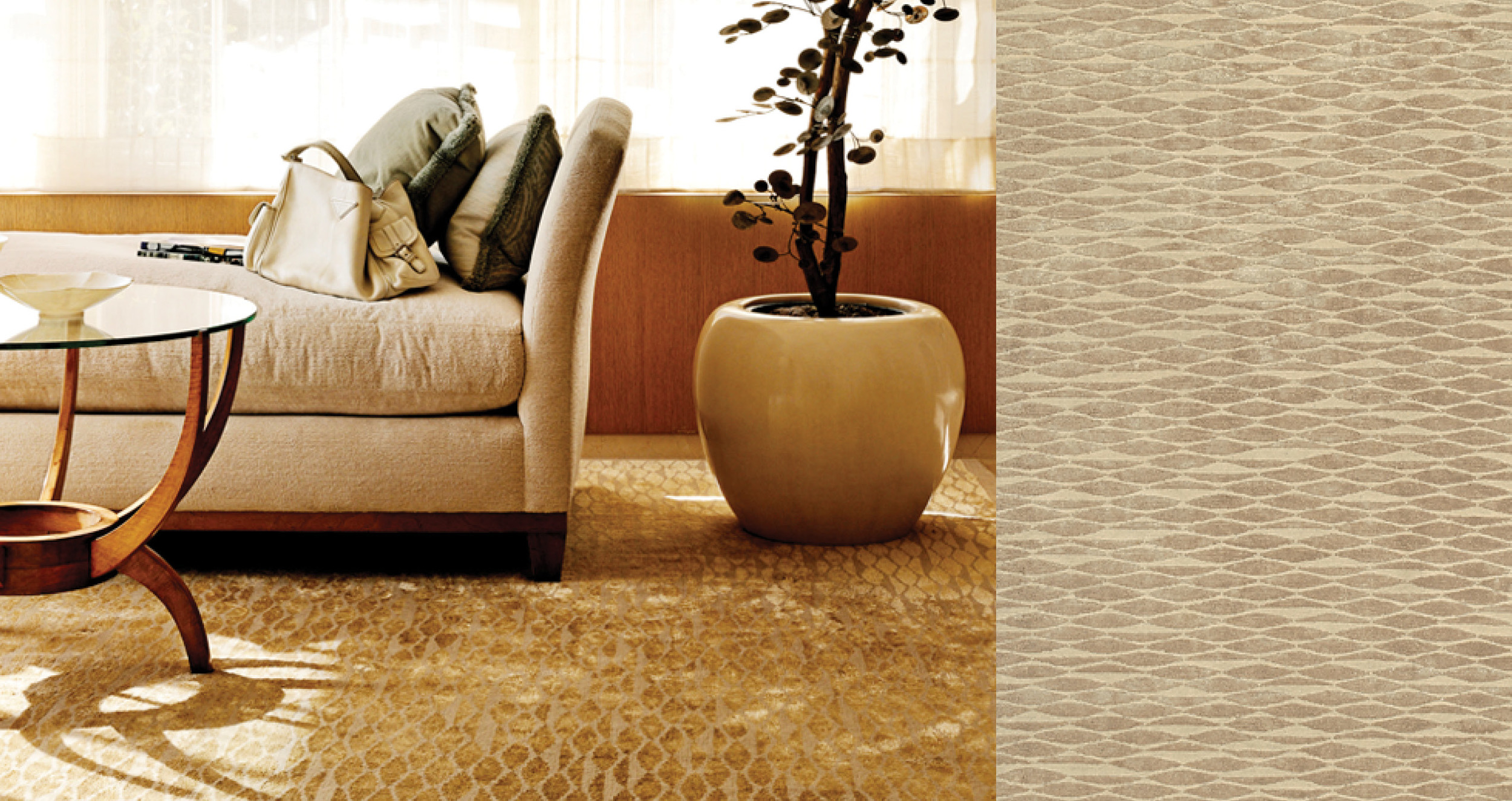 Barbara Barry for Tufenkian Tibetan Carpet - Six collections of hand-knotted wool and silk area rugs, created at the direction of Barbara Barry.