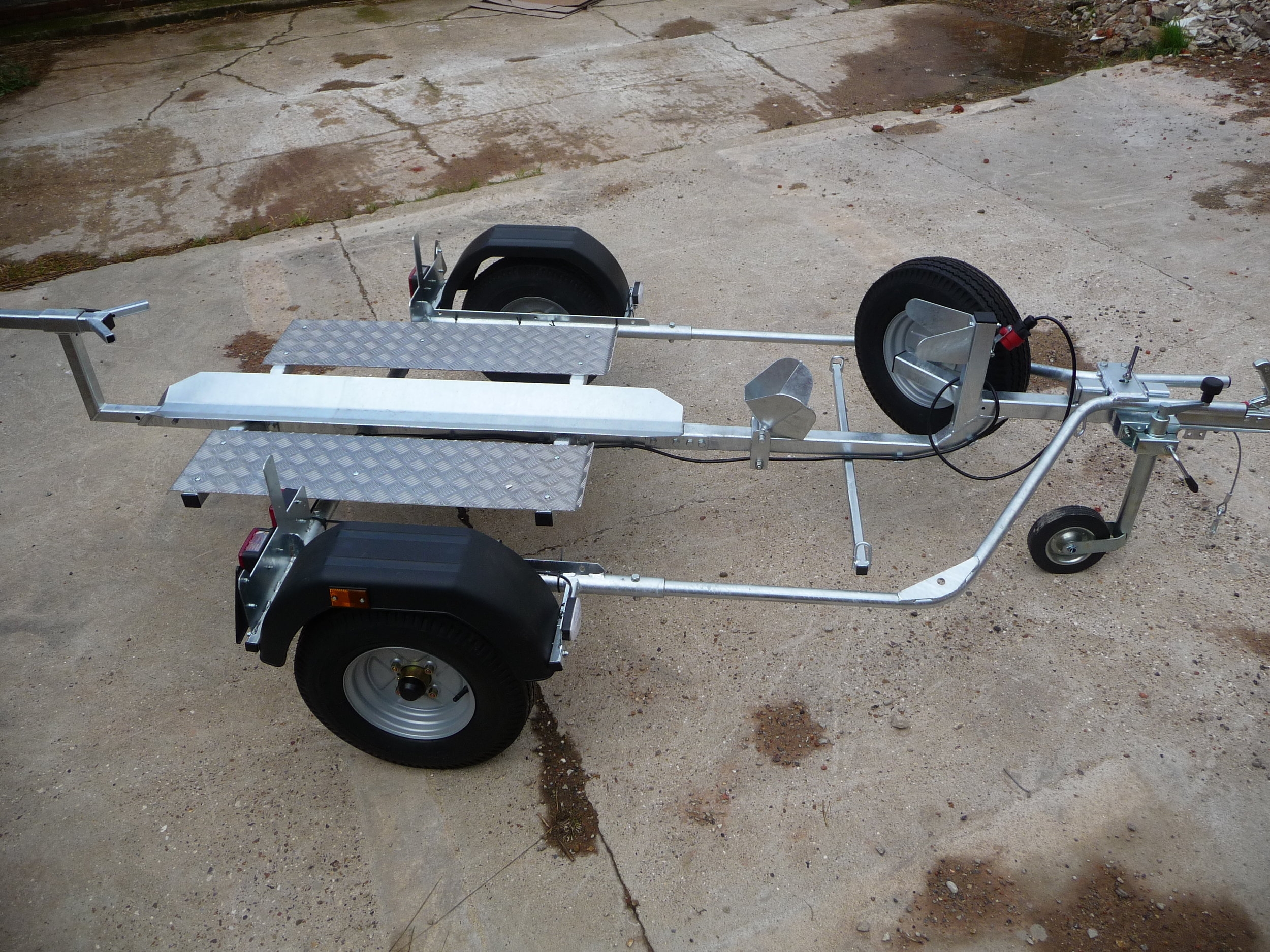 Fully galvanised trailer