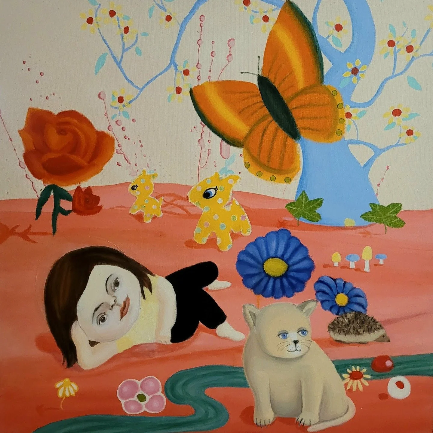 I l&oslash;bet af det sidste &aring;r har jeg 3 gange haft bes&oslash;g i mit studie af forskellige, som har v&aelig;ret interesseret i min kunst fra tidligere faser. Den sidste var interesseret i min kunst fra min japansk-inspirerede dukke-periode o