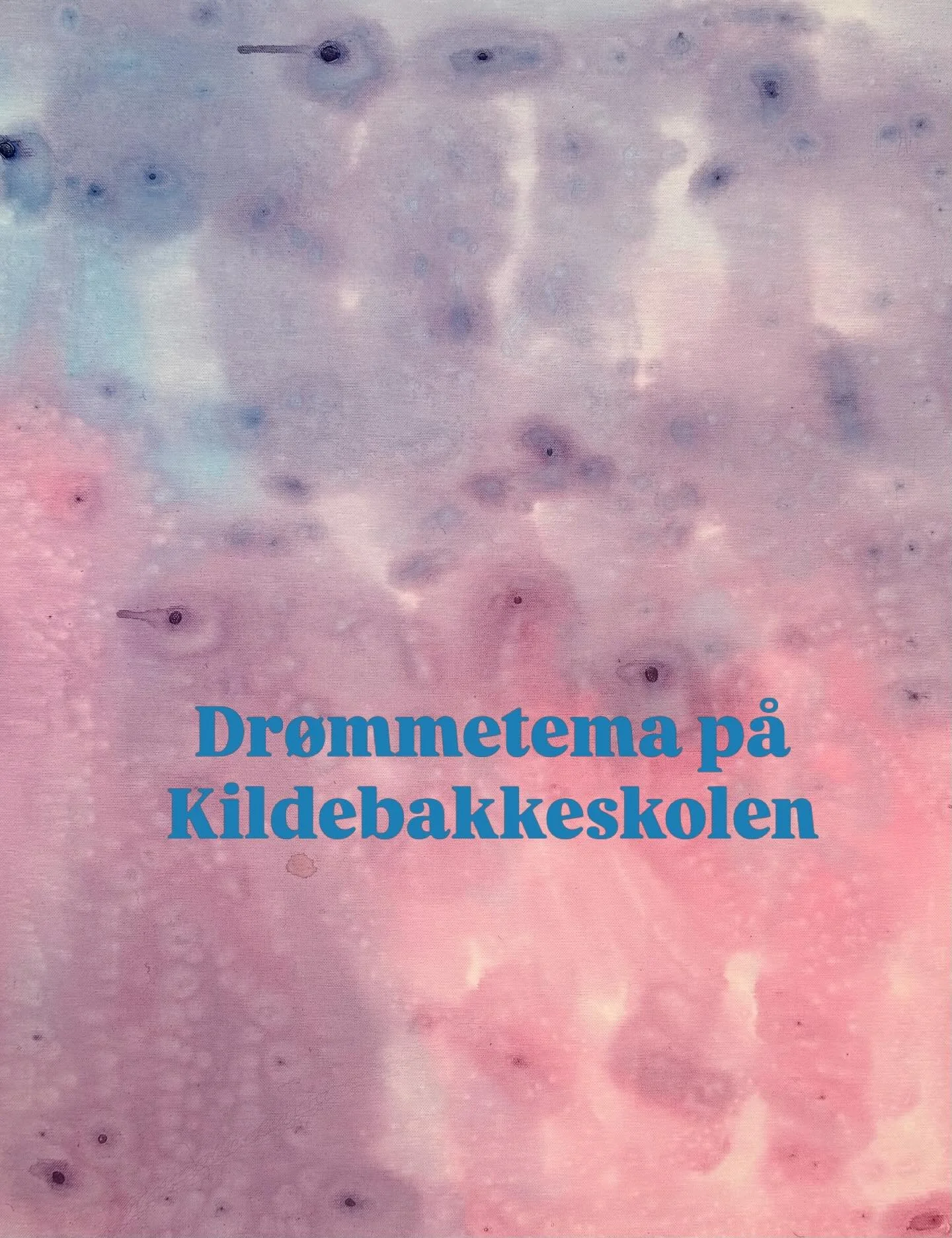 To sp&aelig;ndende og anderledes undervisningsdage p&aring; Kildebakkeskolen, hvor vi har arbejdet med at udtrykke indre dr&oslash;mmestemninger relateret til h&aring;b, frihed, frygt og at give slip. Vi har f&oslash;rst sanset stemningerne indeni vi