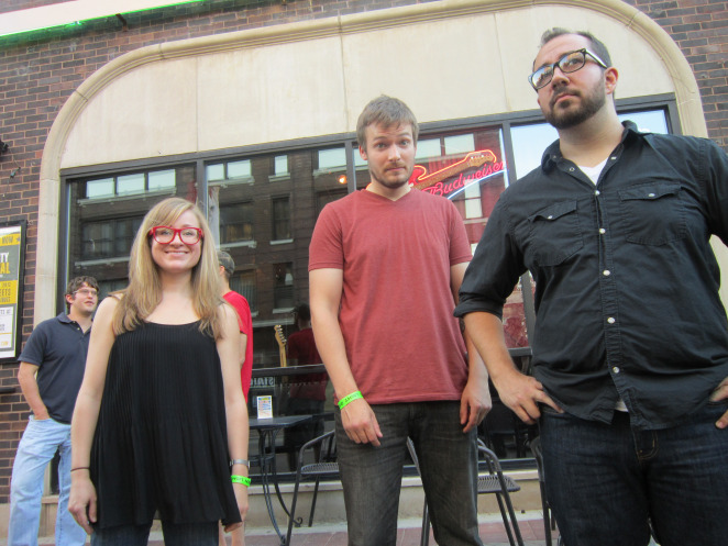  Jessica, Bryan and John before the show 