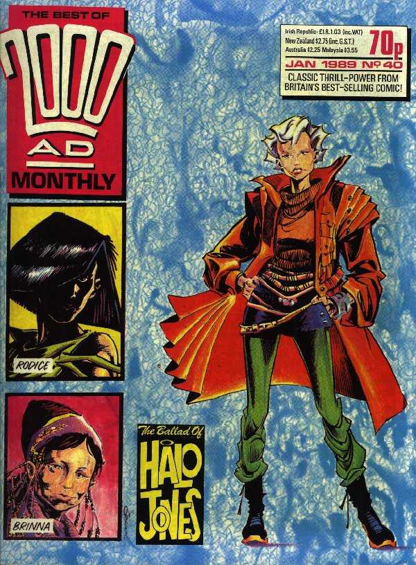 The "Best of 2000AD Monthly" of The Ballad of Halo Jones