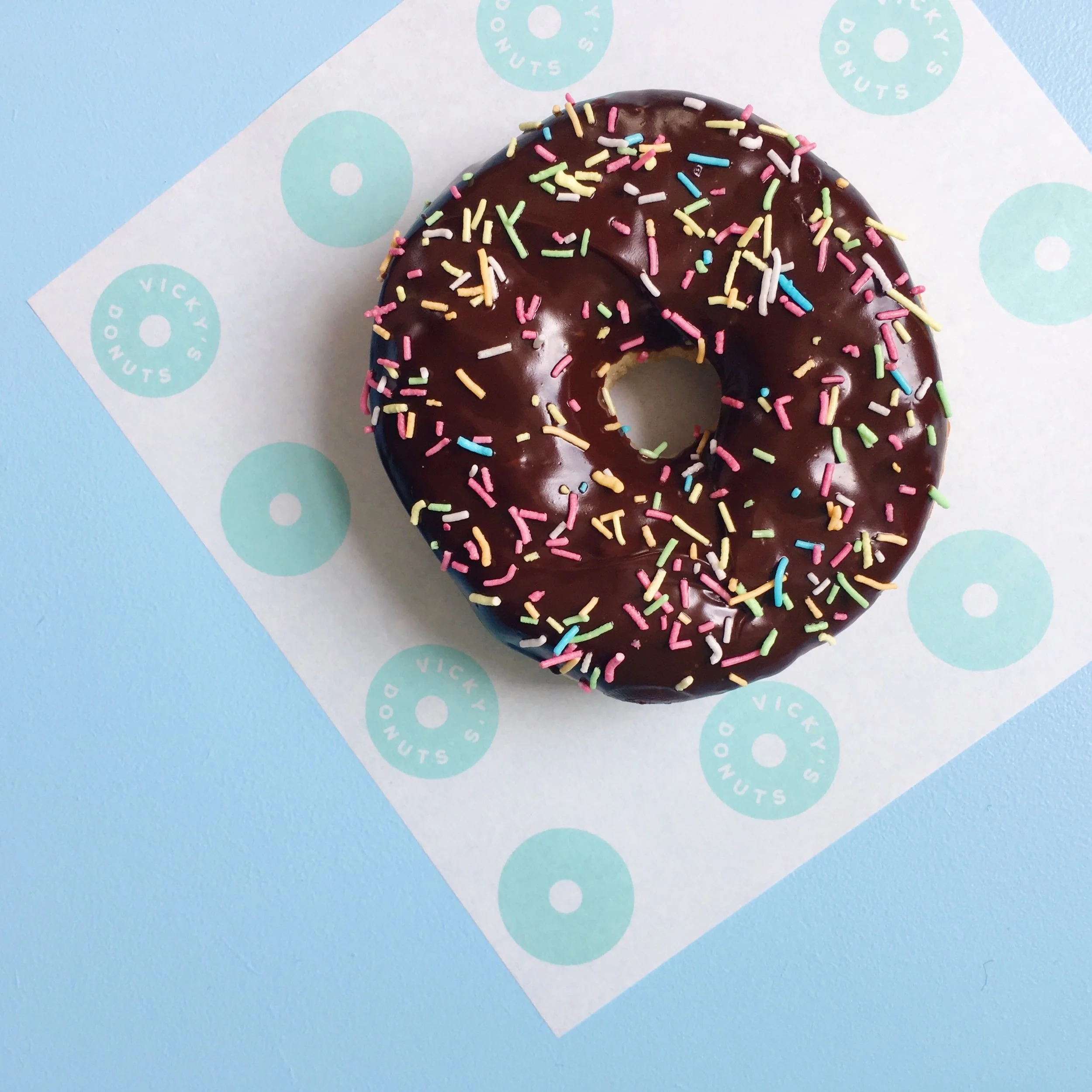 The Jay Dee: Chocolate (73% cocoa) & sprinkles