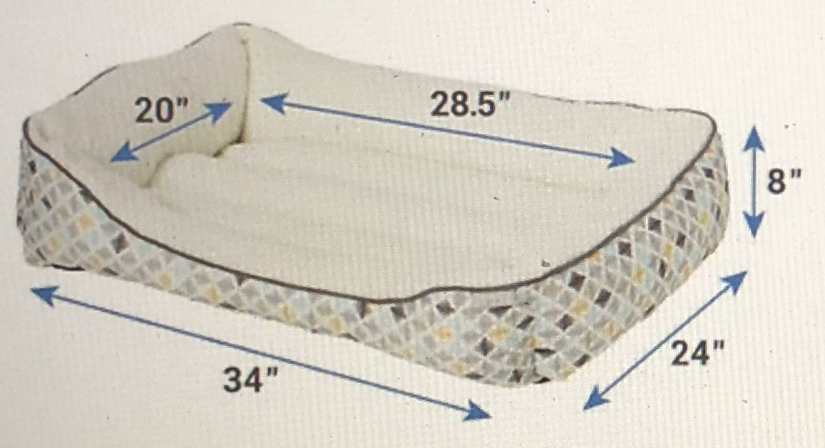 dog bed measurements
