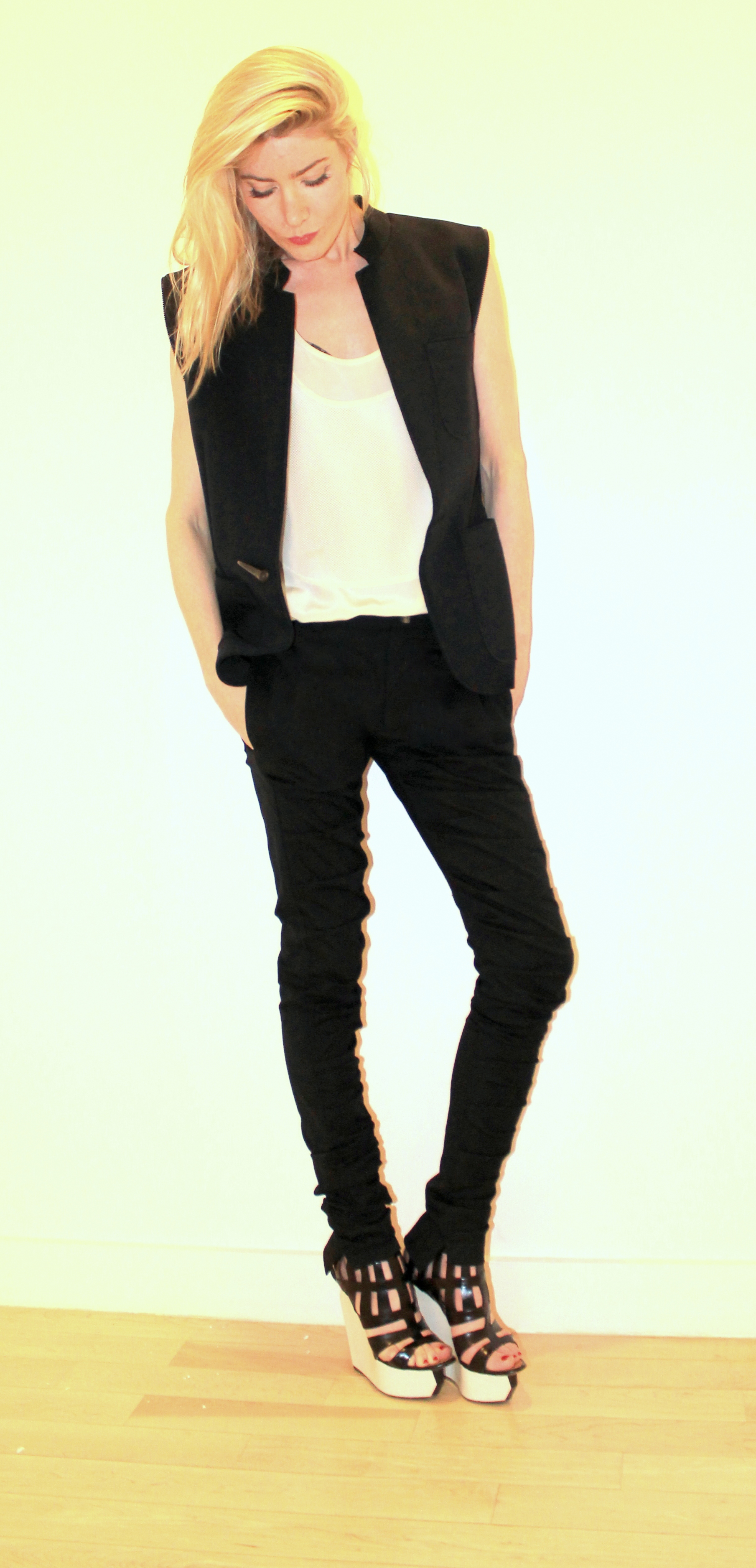 Photographer: Derek Guillemette. Wearing Inter-pret.US. Shoes: Giuseppe Zanotti.