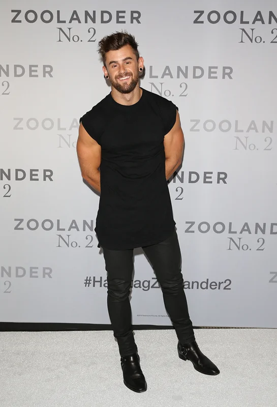 SYDNEY, AUSTRALIA - JANUARY 26: Nathan McCallum attends the Sydney Fan Screening Event of the Paramount Pictures film 'Zoolander No. 2' at the State Theatre on January 26, 2016 in Sydney, Australia. (Photo by Caroline McCredie/Getty Images for Paramount Pictures)