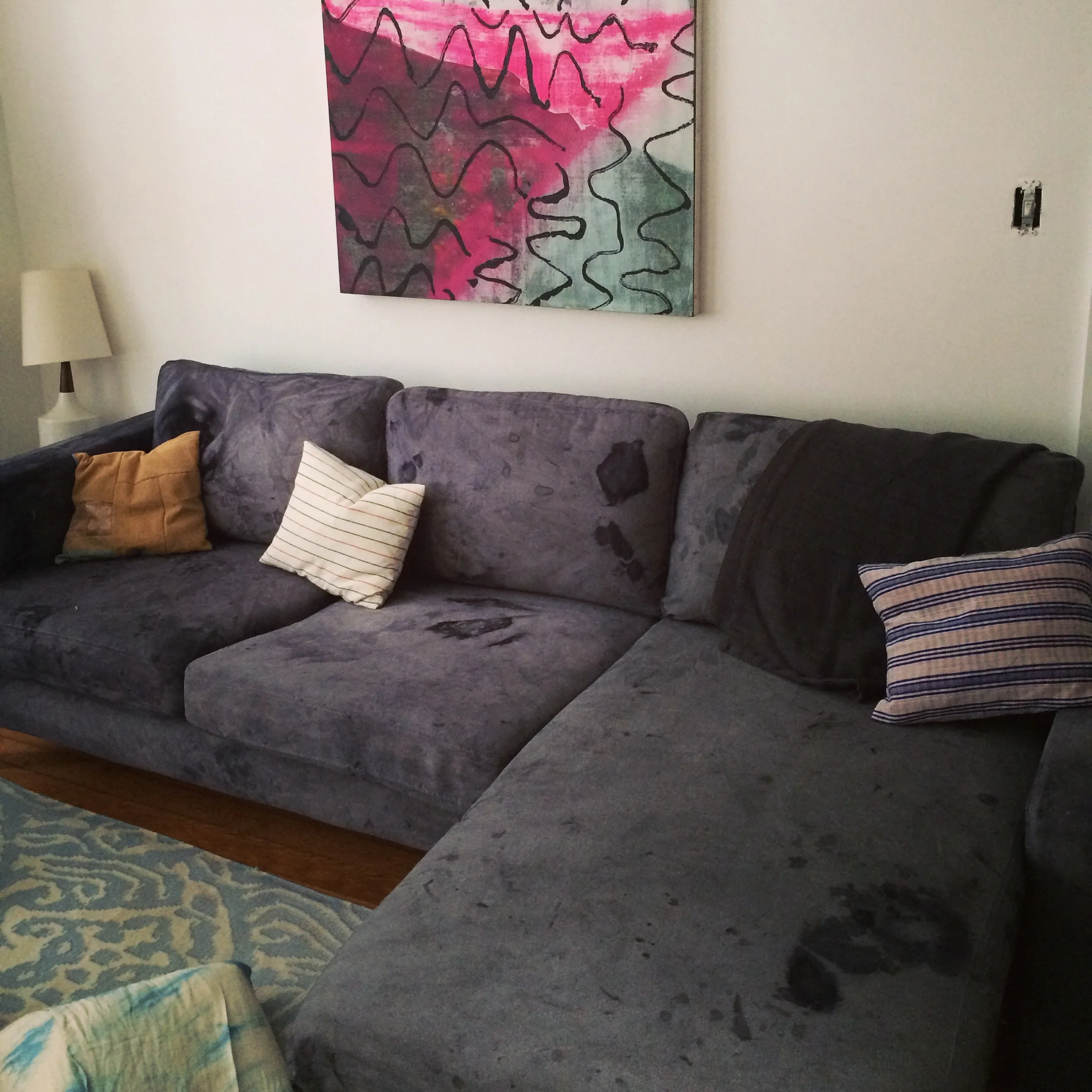 Oak Gall & Iron Sectional