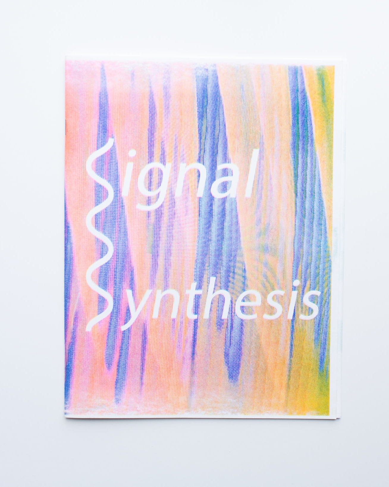 Signal Synthesis Printed on Risograph 14 pages, 8.5" x 11"