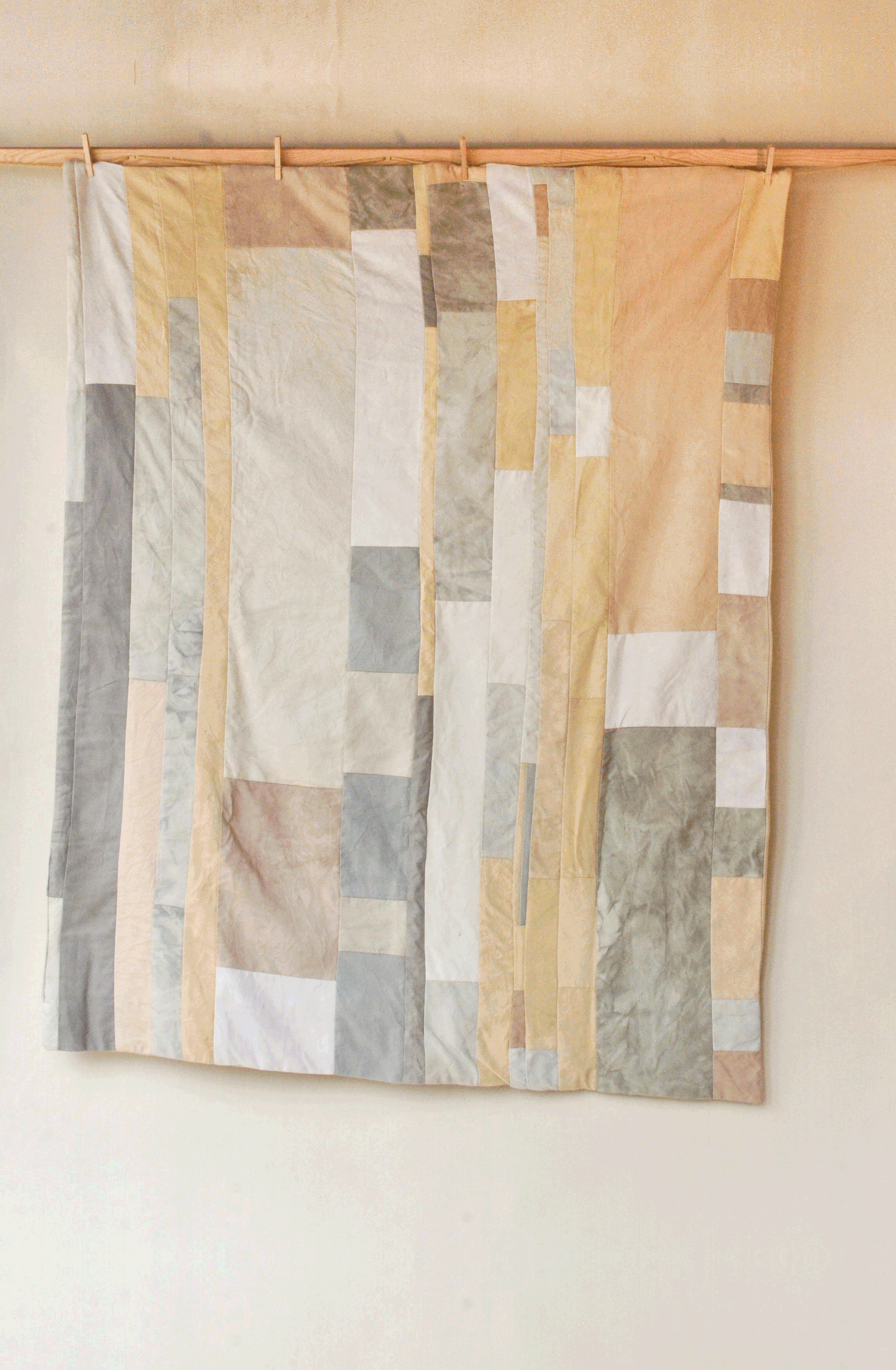 Improvisational Strips #1 Quilt