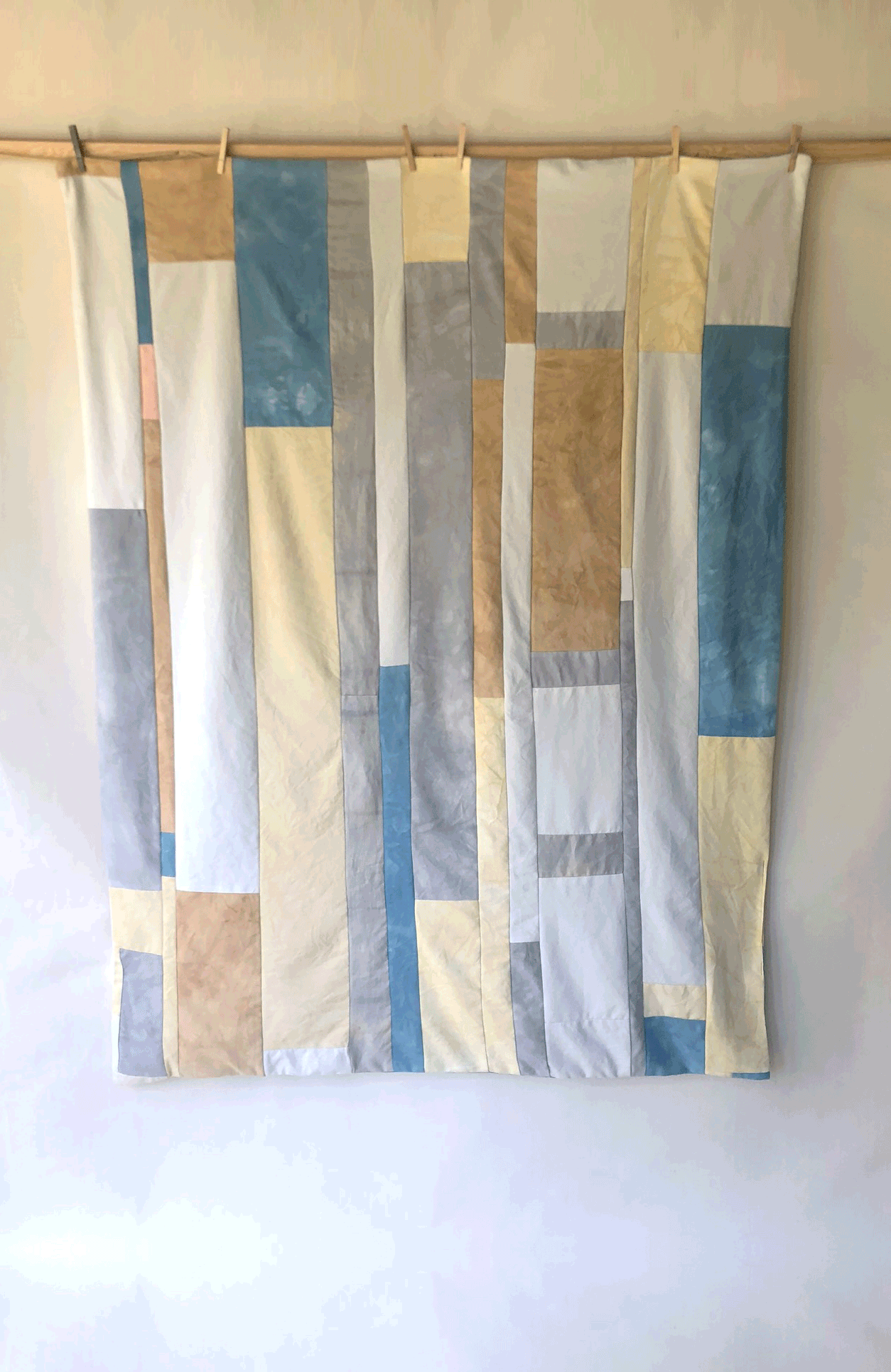 Improvisational Strips #2 Quilt