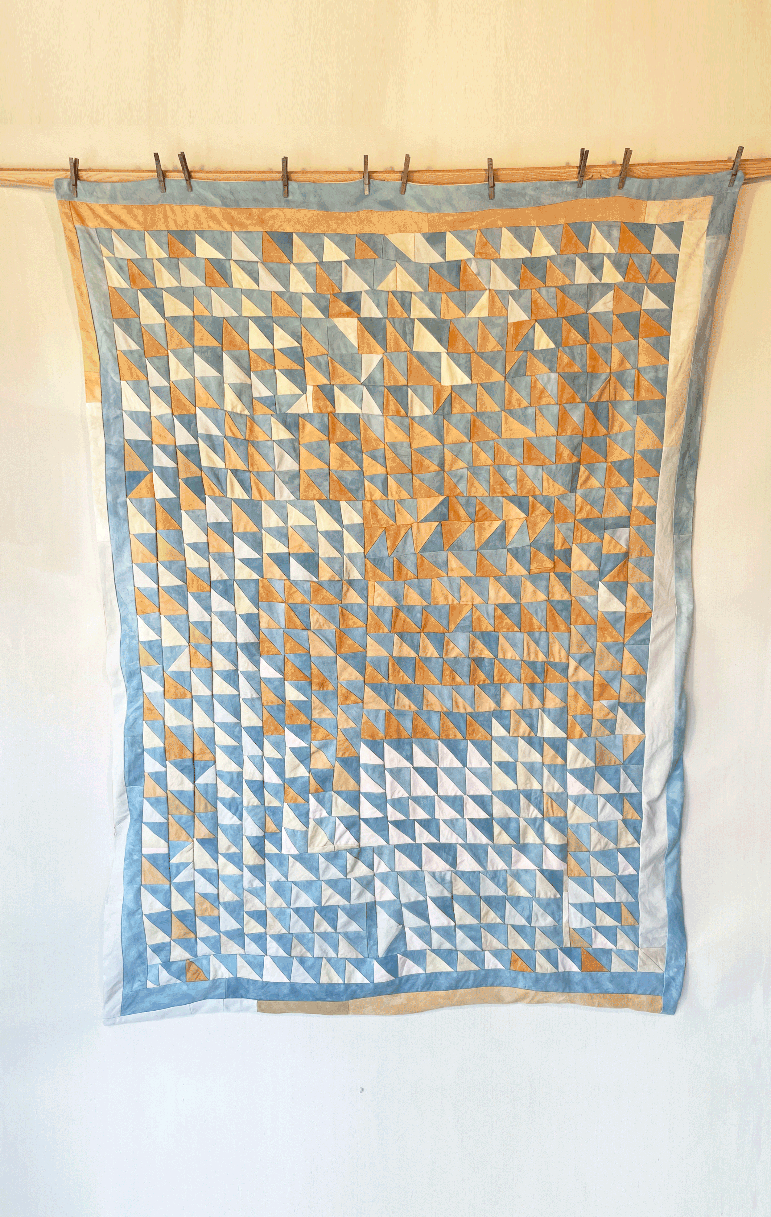 Triangles #4 Quilt