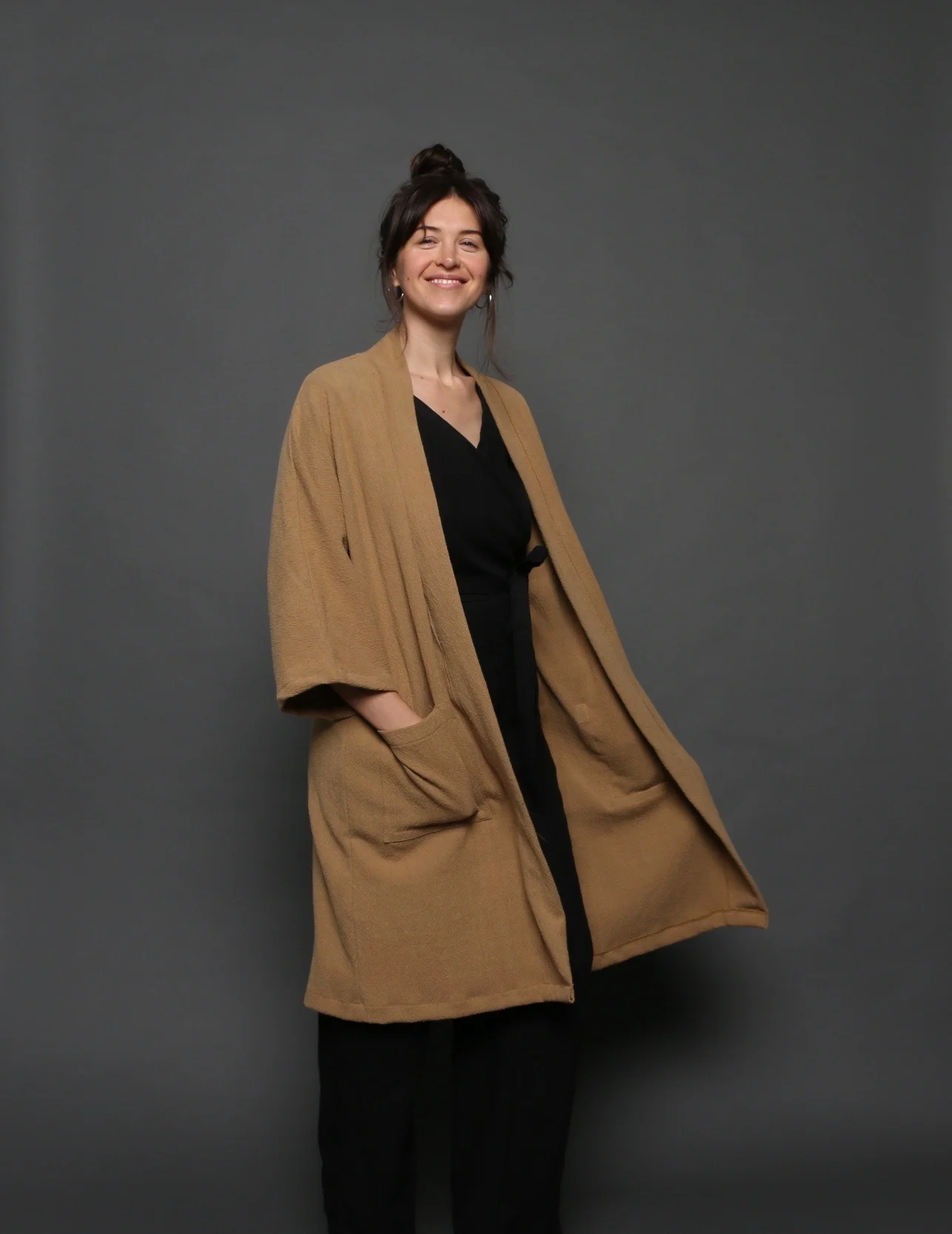 Conscious Clothing, sustainable, handmade, eco friendly, low impact cardigan