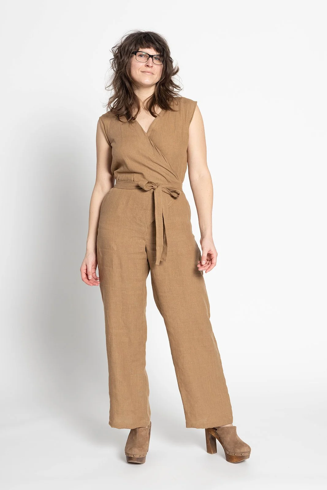 Wrap Jumpsuit — CONSCIOUS CLOTHING