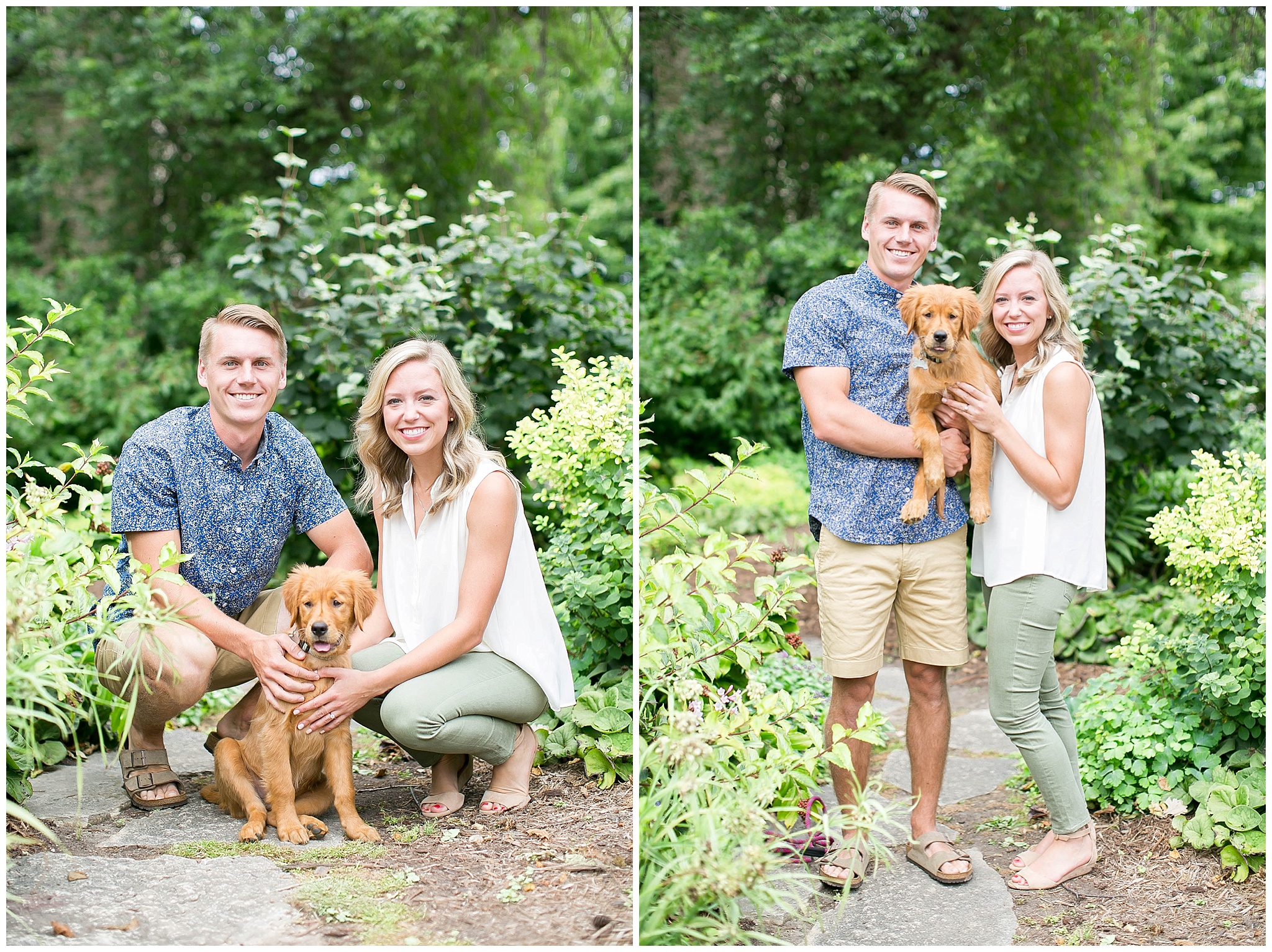 Joanie Brandon Allen Centennial Garden Engagement Session