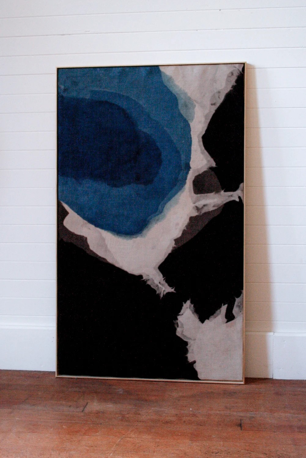 Edition Local and Carrie Crawford of Mineral Workshop Indigo Topographic Wall Hanging-1.jpg