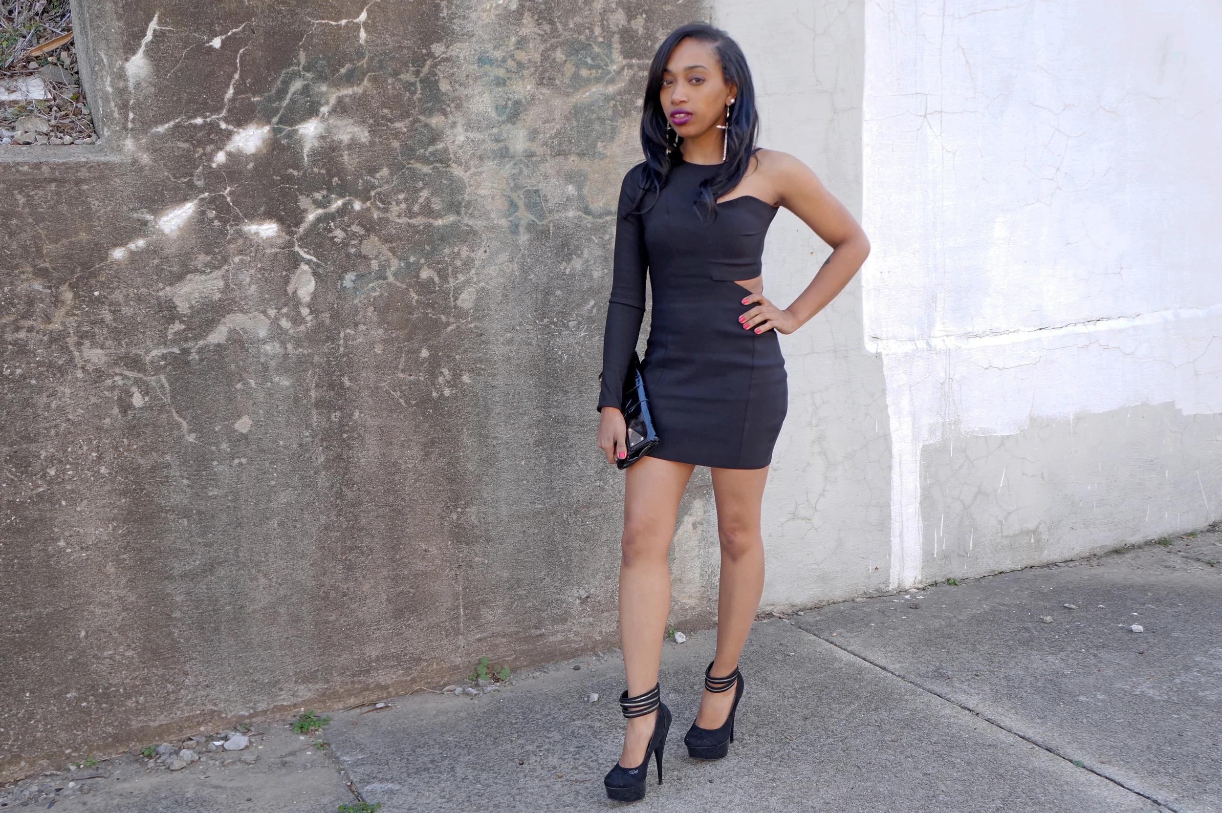Andrea-Fenise-Cutout-Dress