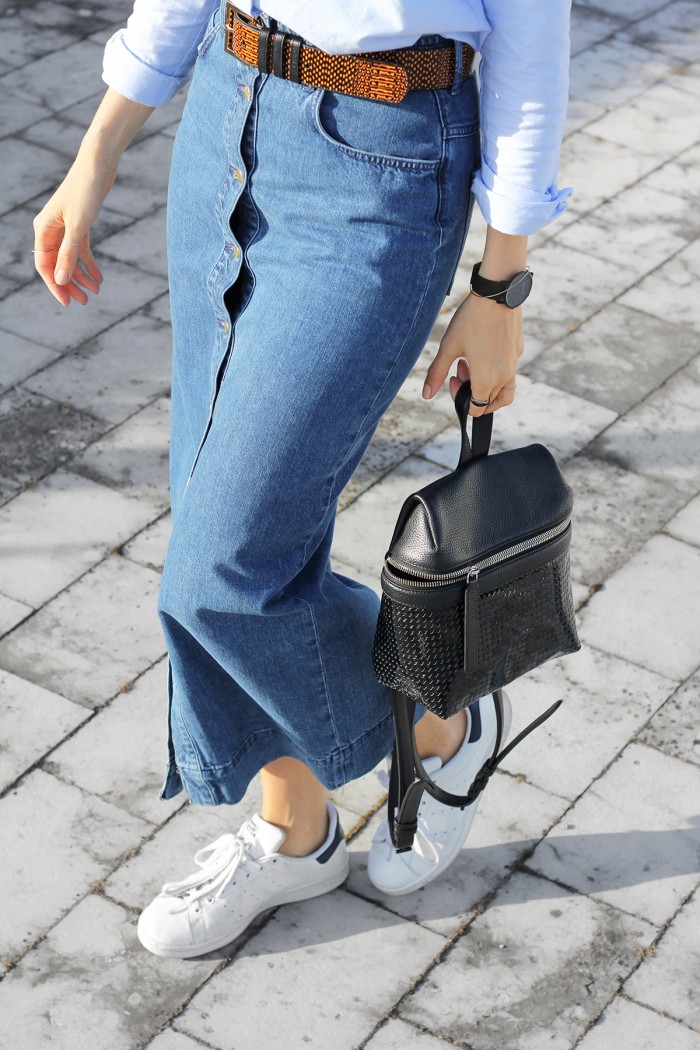 Andrea-Fenise-Denim-Skirt-Trend