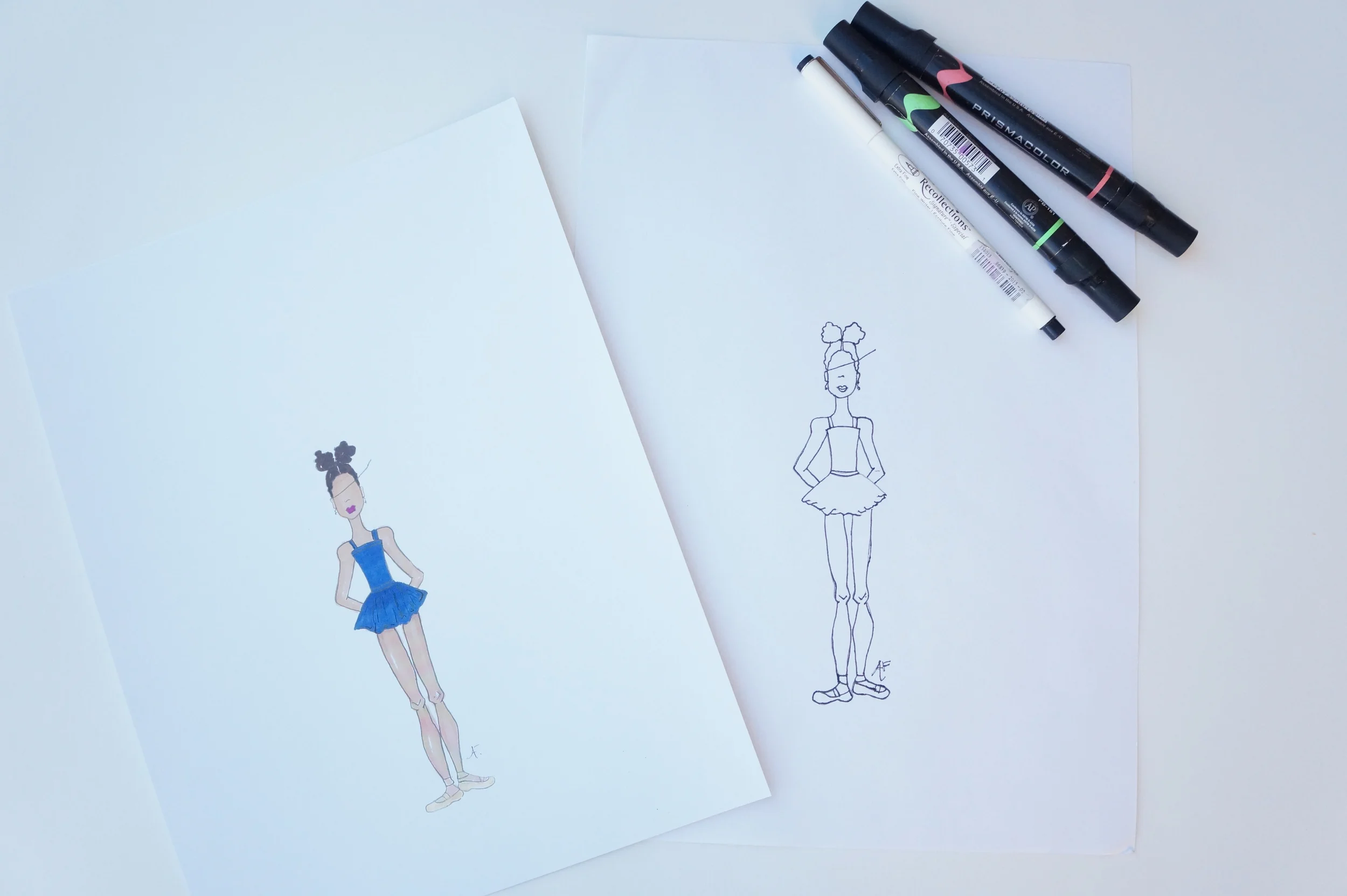Andrea-Fenise-Ballet-Illustration