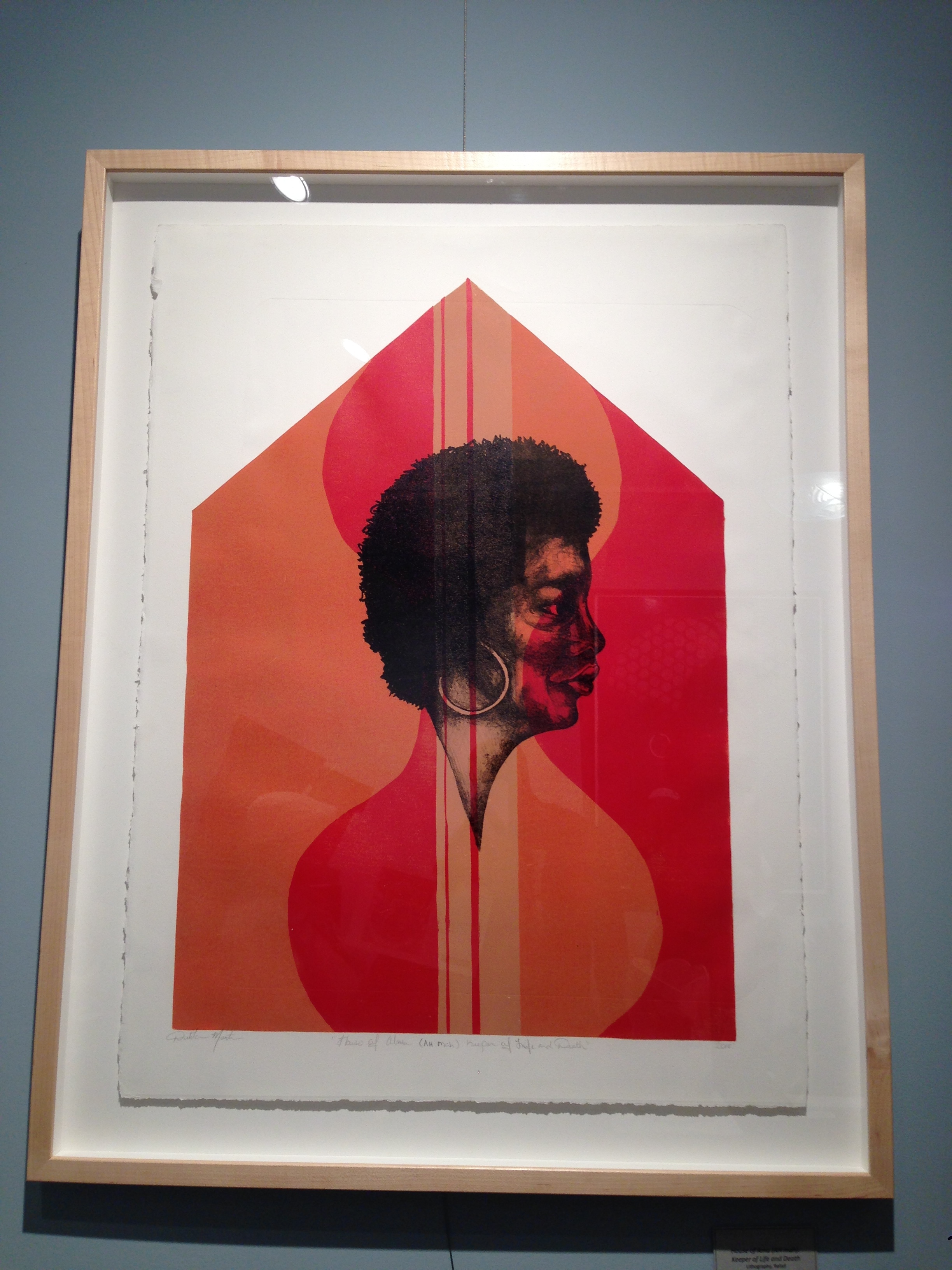 Andrea Fenise visits Night Women by Delita Martin 