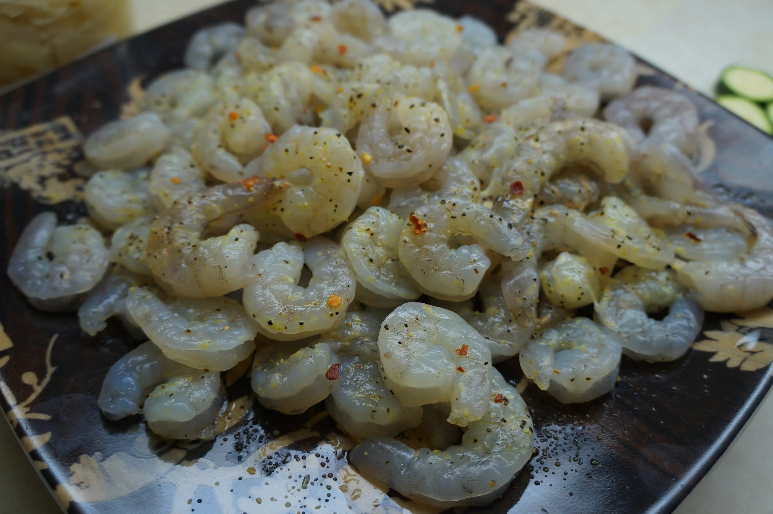 Andrea Fenise Memphis Food Blooger Shrimp and Zucchini Scampi