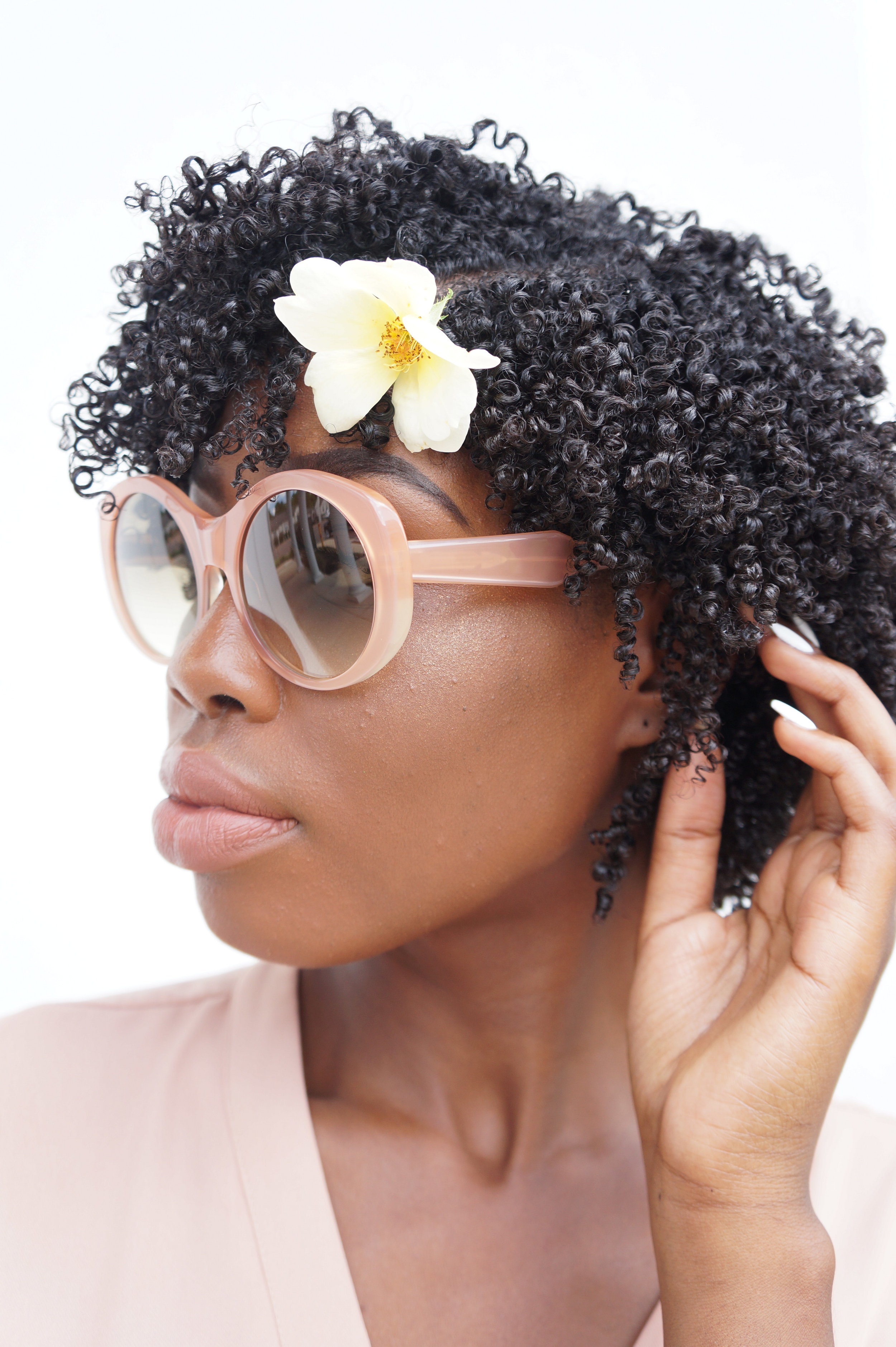 Andrea Fenise Memphis Fashion Blogger shots SEE EYEWEAR brand collaboration