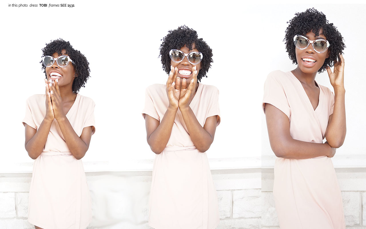 Andrea Fenise Memphis Fashion Blogger shots SEE EYEWEAR brand collaboration