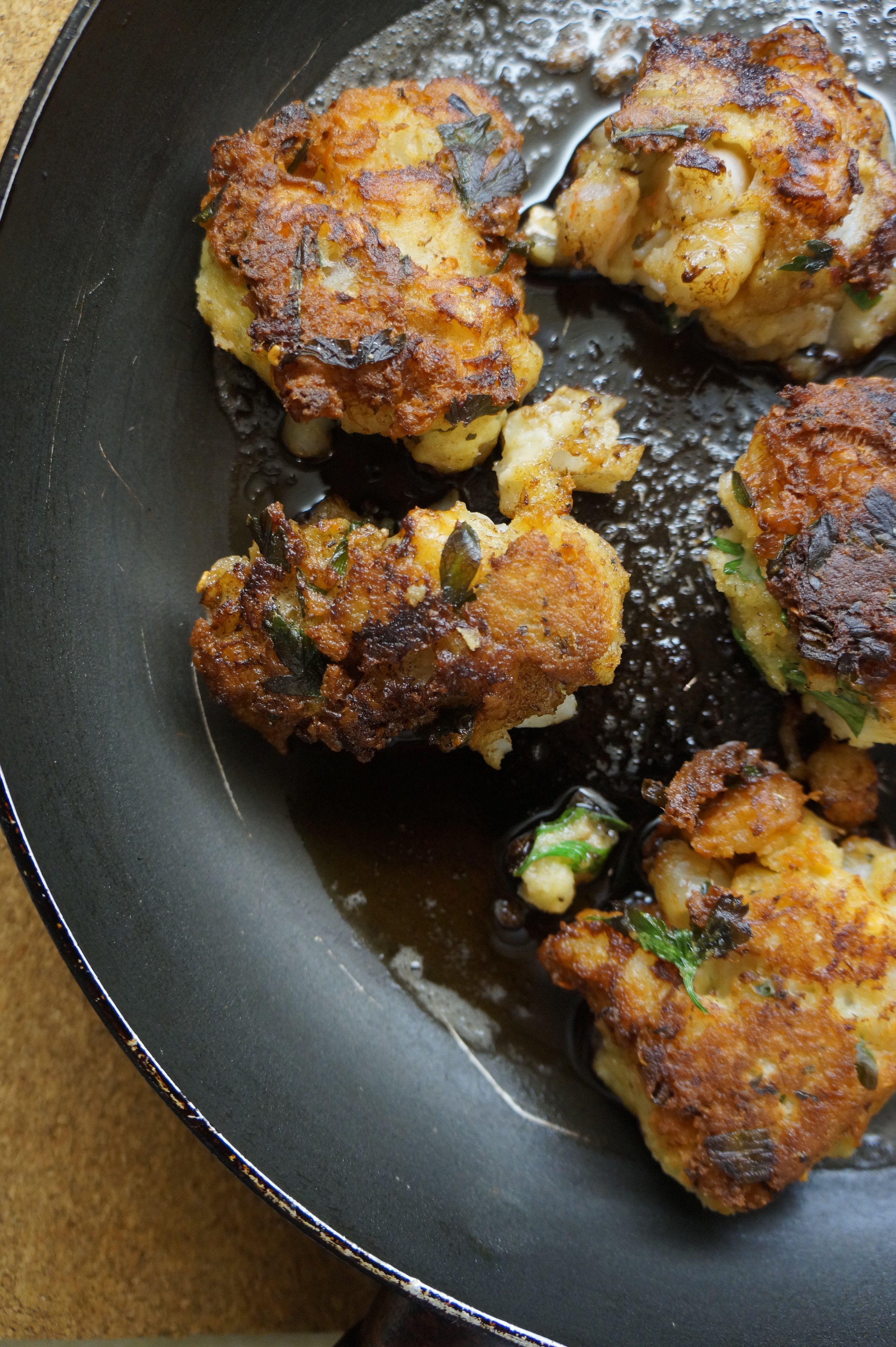 Andrea Fenise Memphis Fashion Blogger shares a shrimp and cod cakes recipe