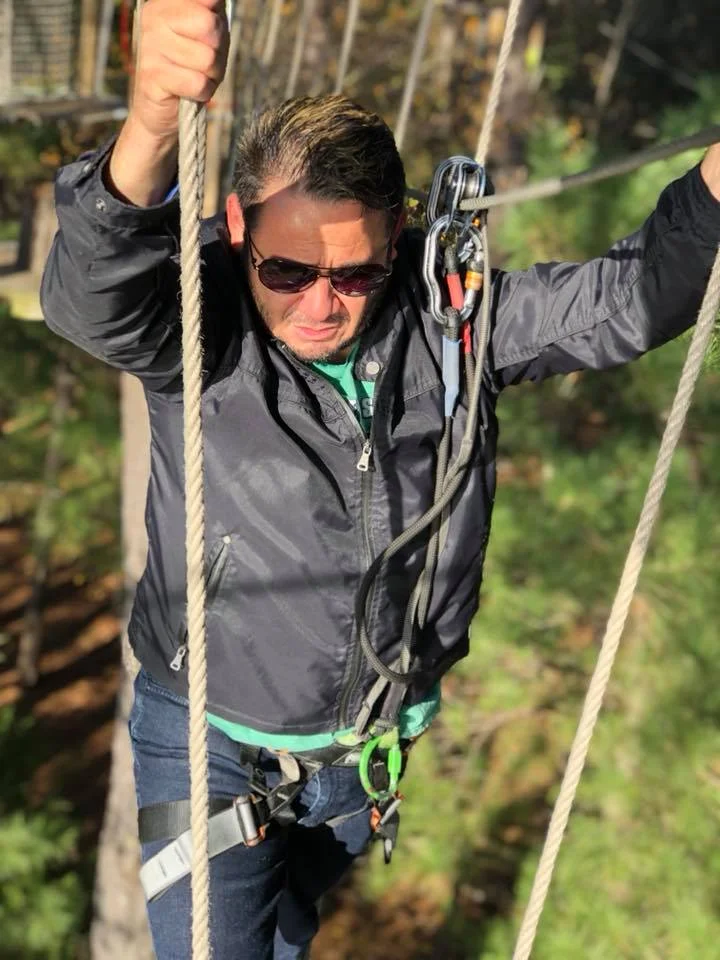 Andrea Fenise Memphis Fashion Blogger experiences Go Ape