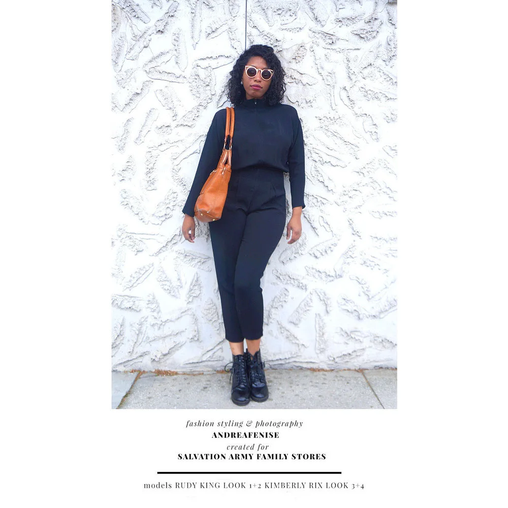 Andrea Fenise Memphis Fashion Blogger shares best of 2017 with Salvation Army 