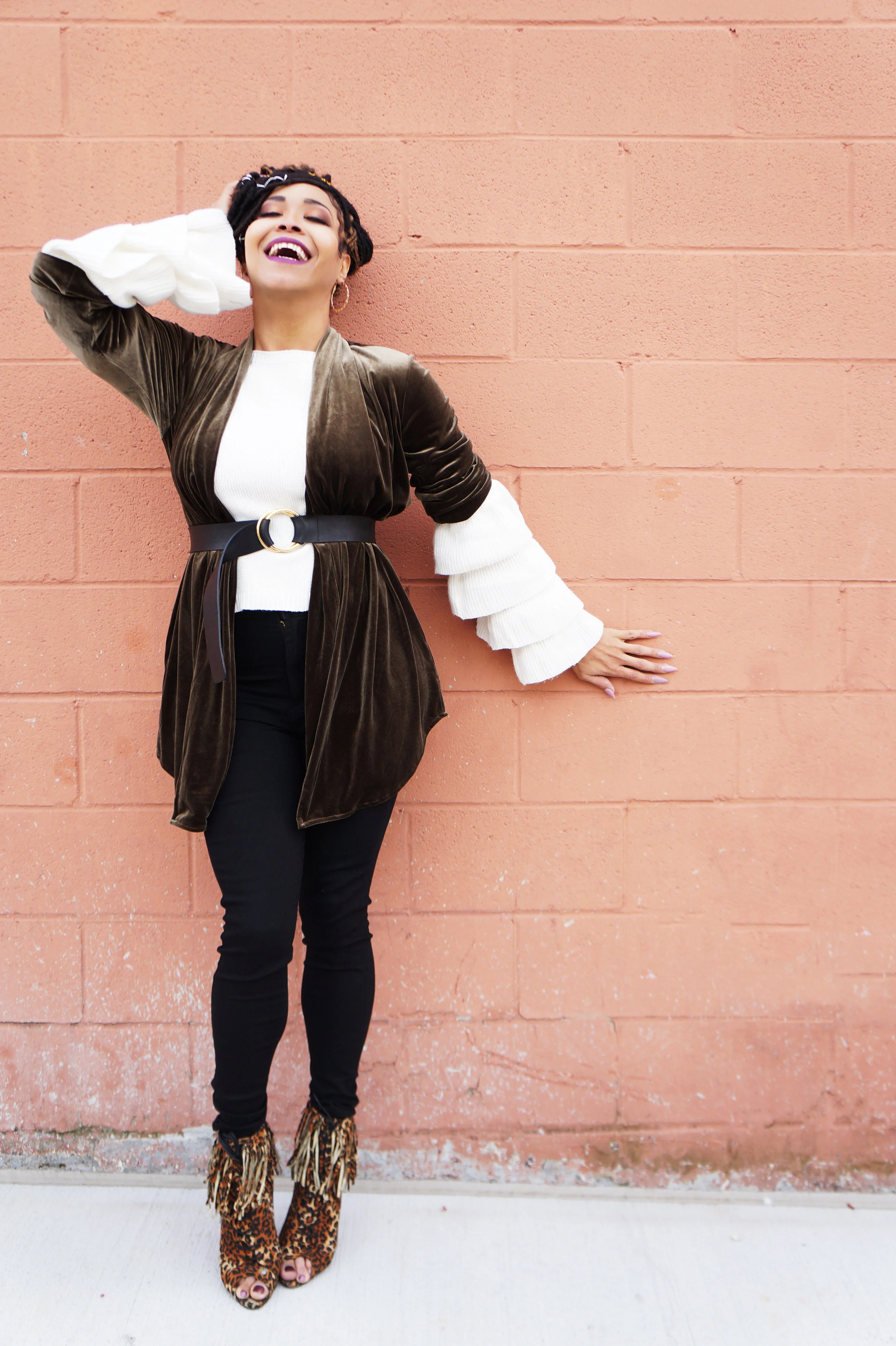 Andrea Fenise Memphis Fashion Blogger interviews Jasmine Tasaki Memphis transgender woman of color for Working Girl Series