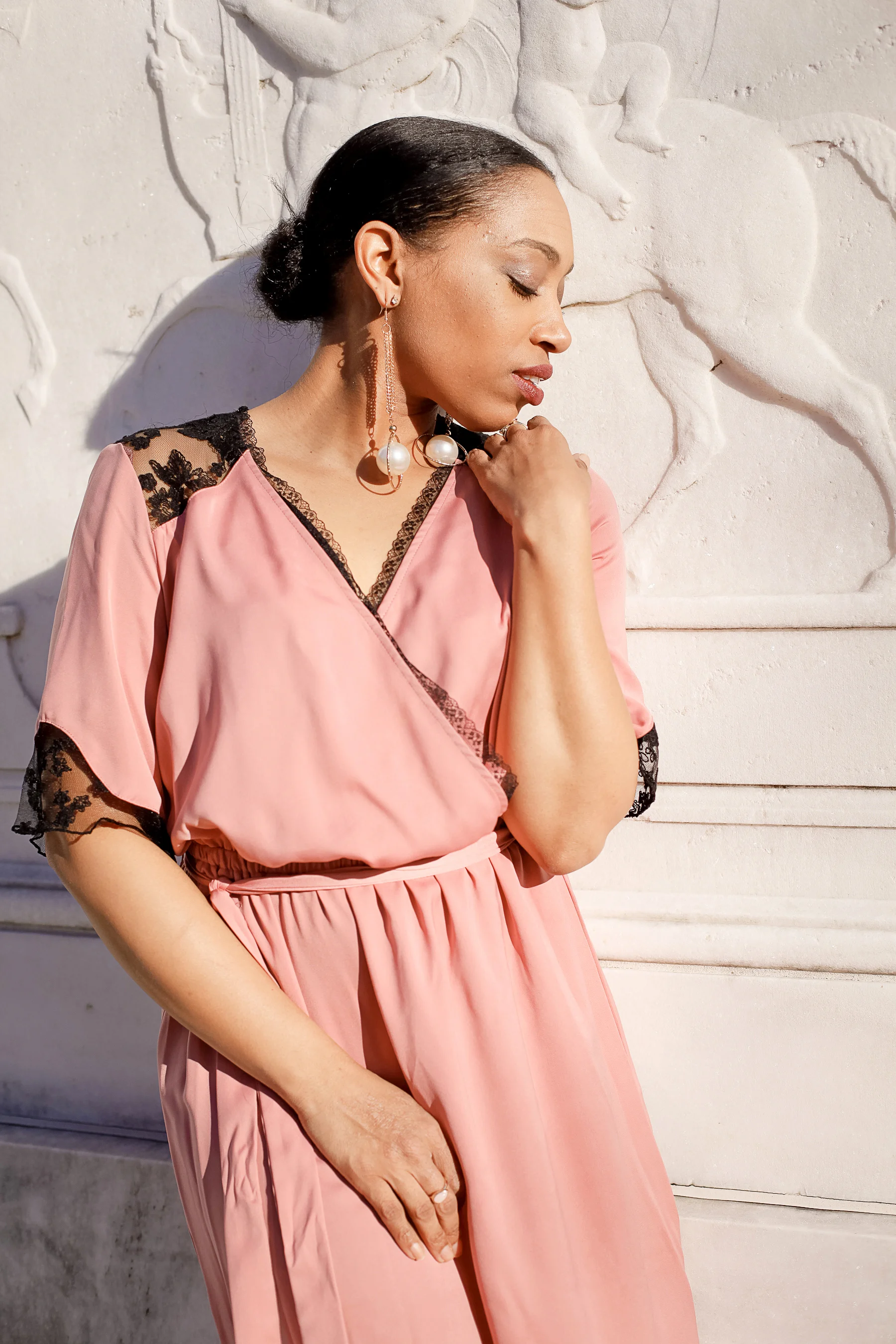 Andrea Fenise Memphis Fashion Blogger shares style post with dress from Target