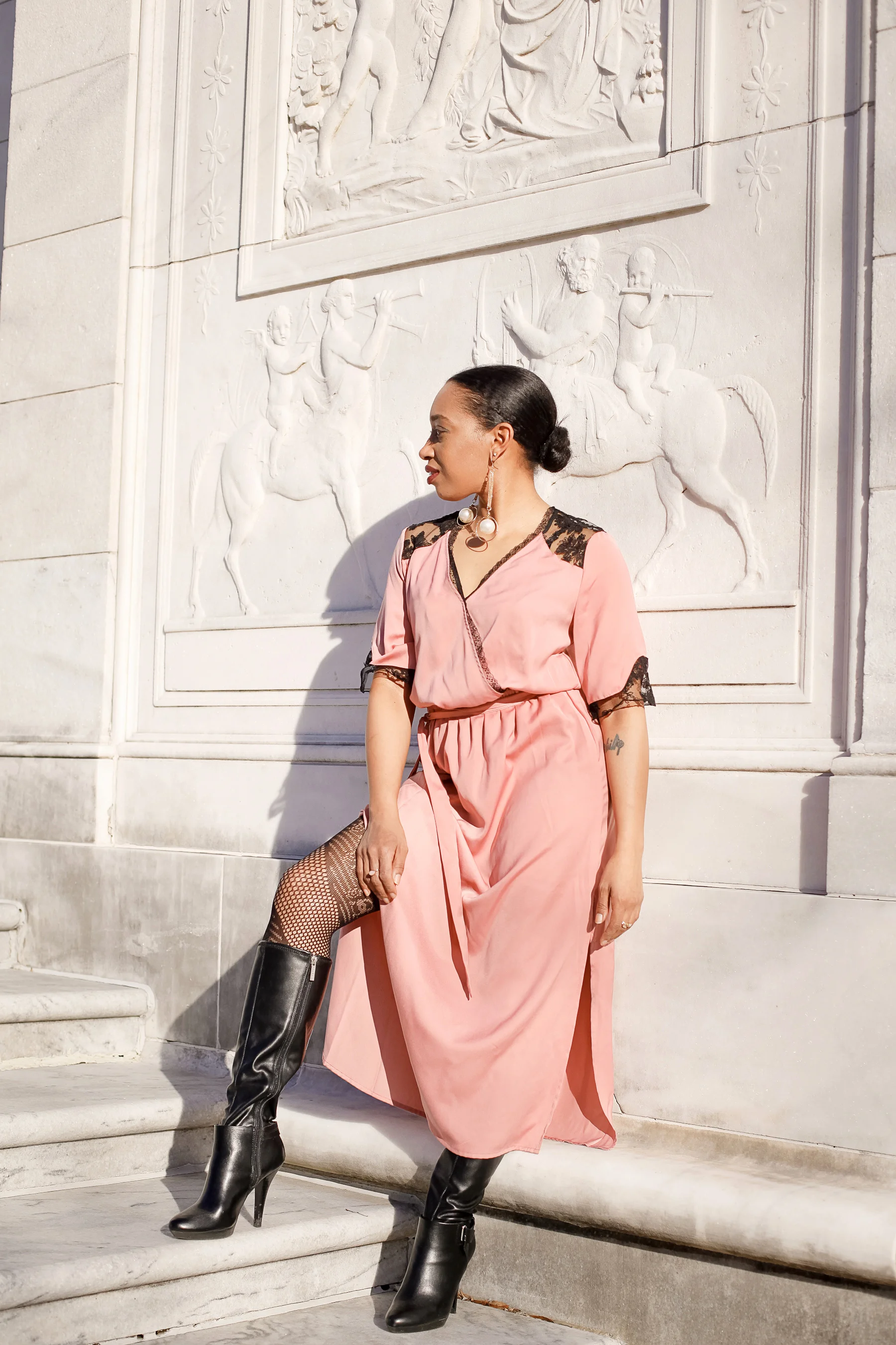 dress Target earrings Style Junkie boots Nine West photos KP FUSION