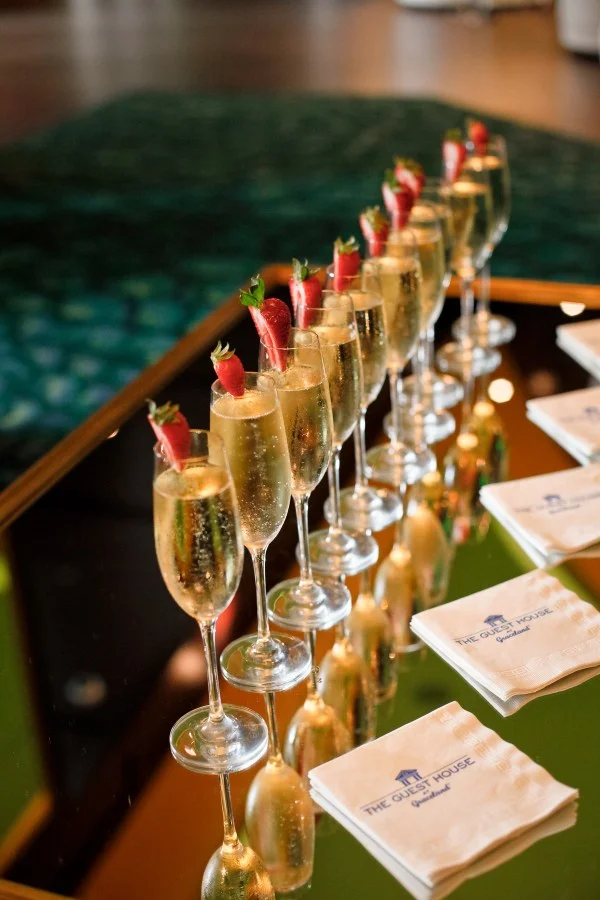 Andrea Fenise Memphis Fashion Blogger shares Blogger + Bubbly Meetup at Guest House at Graceland
