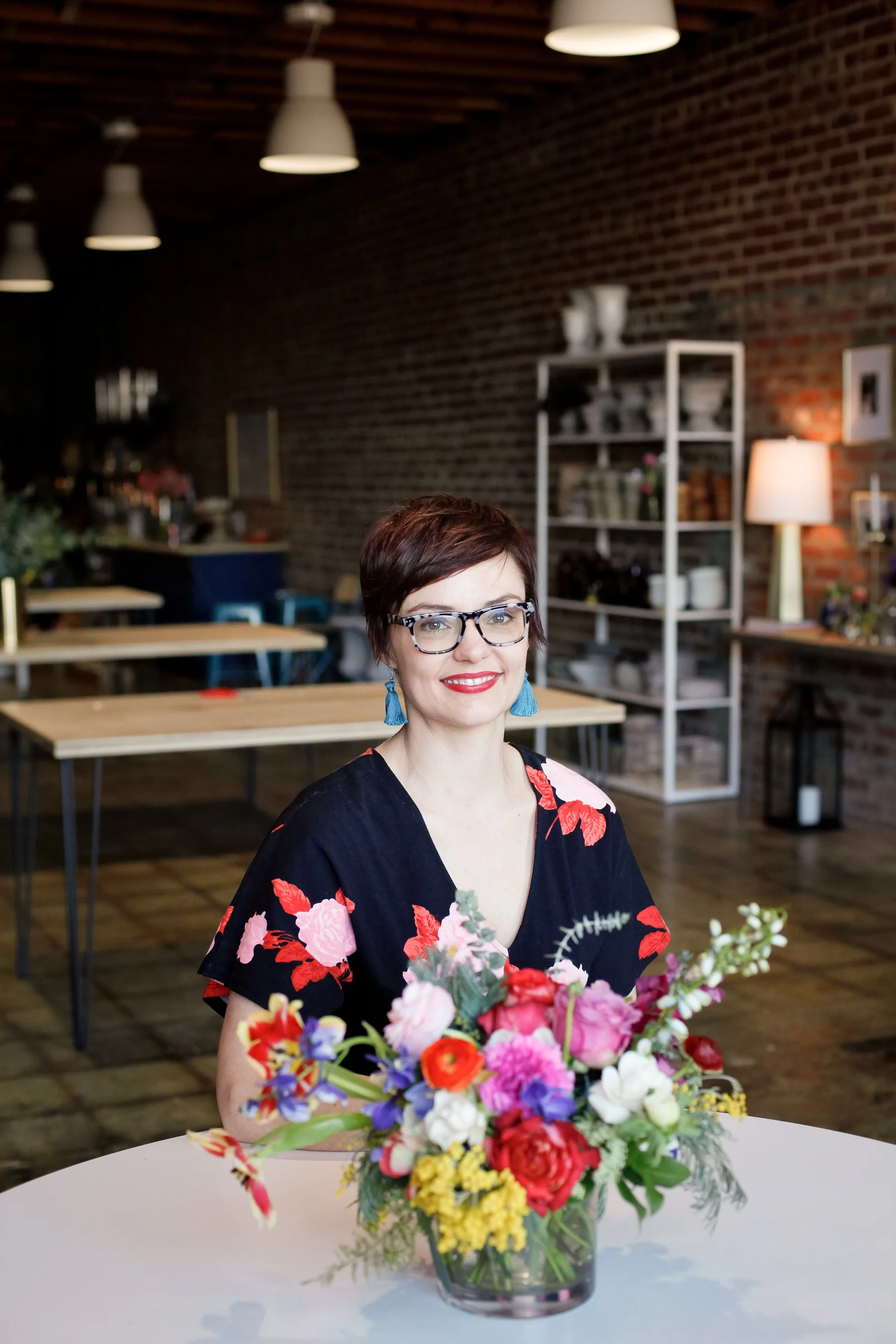 Andrea Fenise Memphis Fashion Blogger interviews Kristen, floral designer, of Everbloom Design 