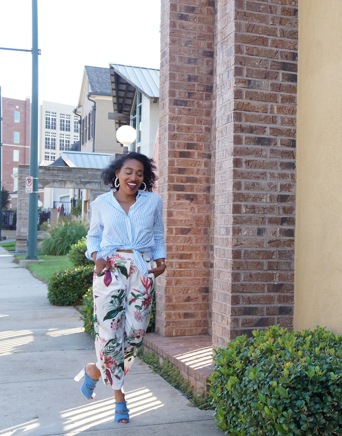 Andrea Fenise Memphis Fashion Blogger shares summers end style story about change