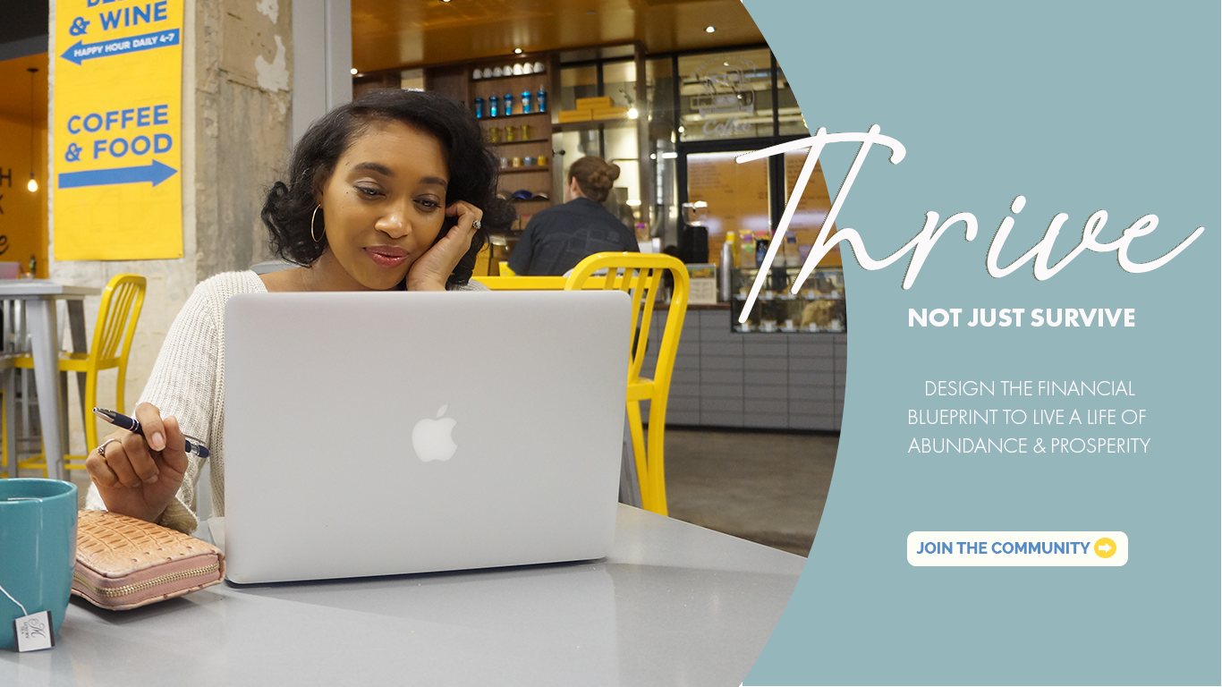 Andrea Fenise Memphis Fashion Blogger and Black Financial Blogger shares financial blueprint series