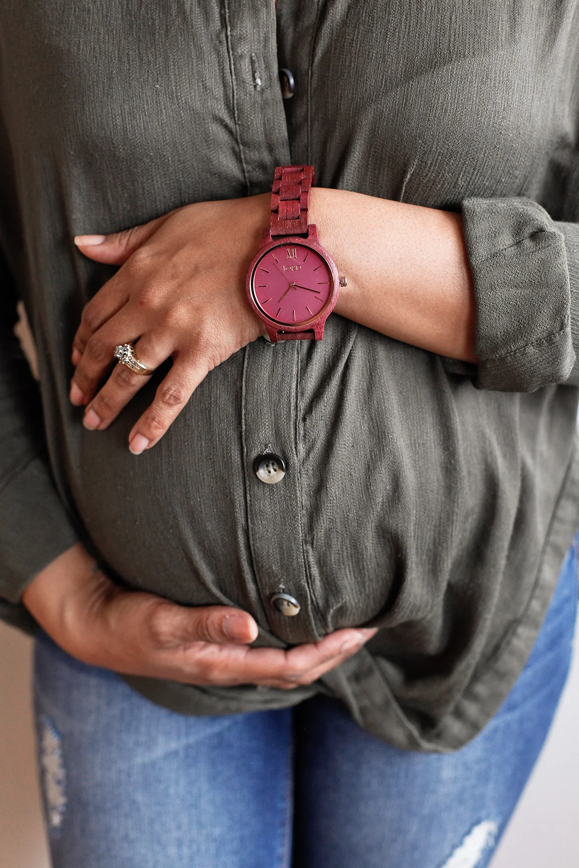 Andrea Fenise Memphis Fashion Blogger features brand collaboration with JORD watches on the value of time
