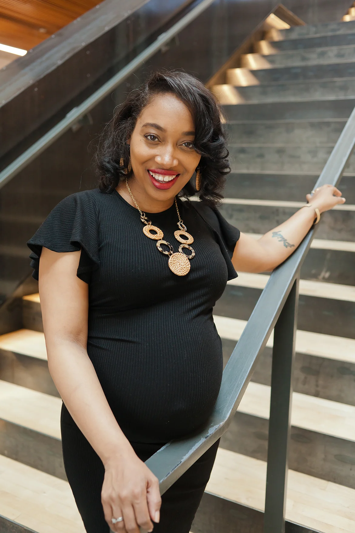 Andrea Fenise Memphis Fashion Blogger and Memphis Fashion Bloggers shares why it is important to work while pregnant