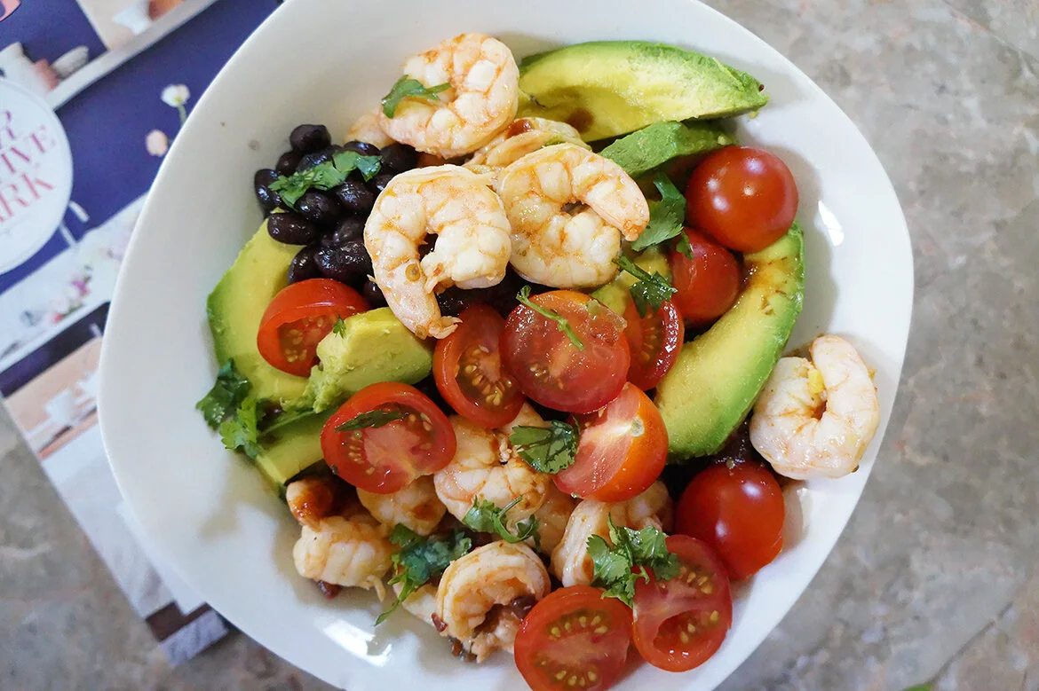 Andrea Fenise Memphis Fashion Blogger and Memphis Food Blogger shares a Chipotle Shrimp Recipe