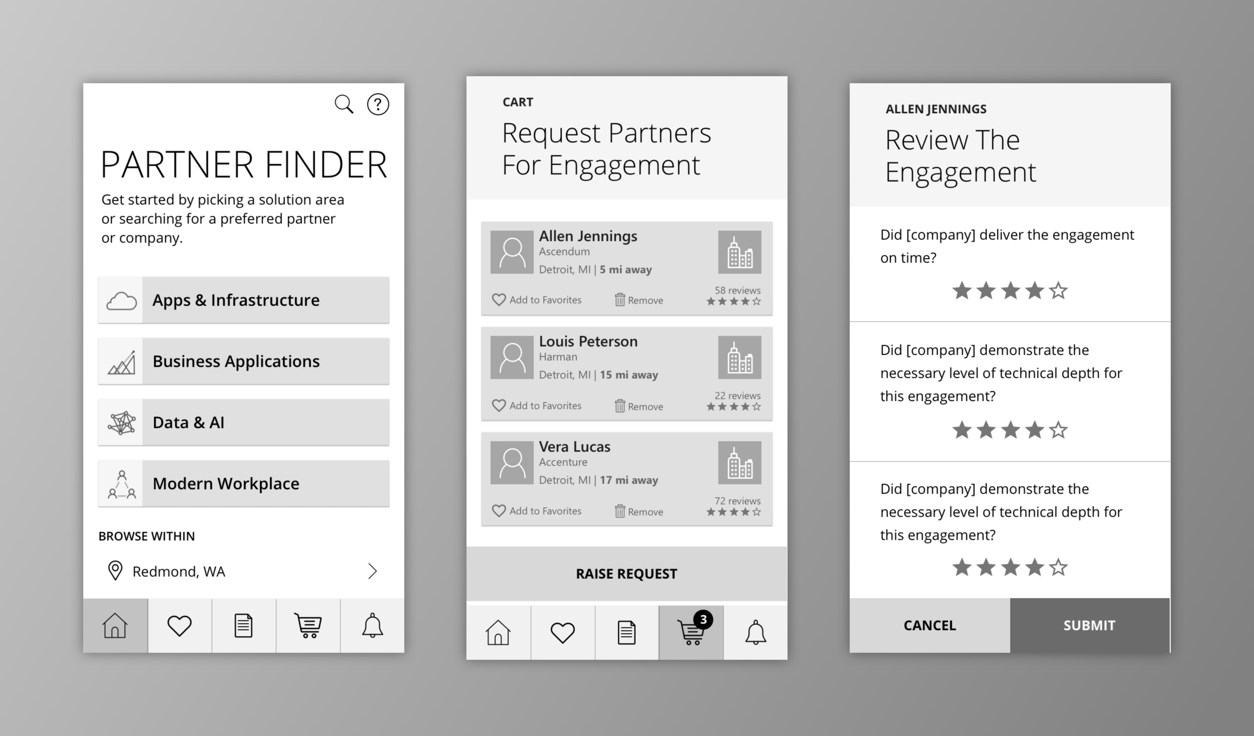 Wireframes